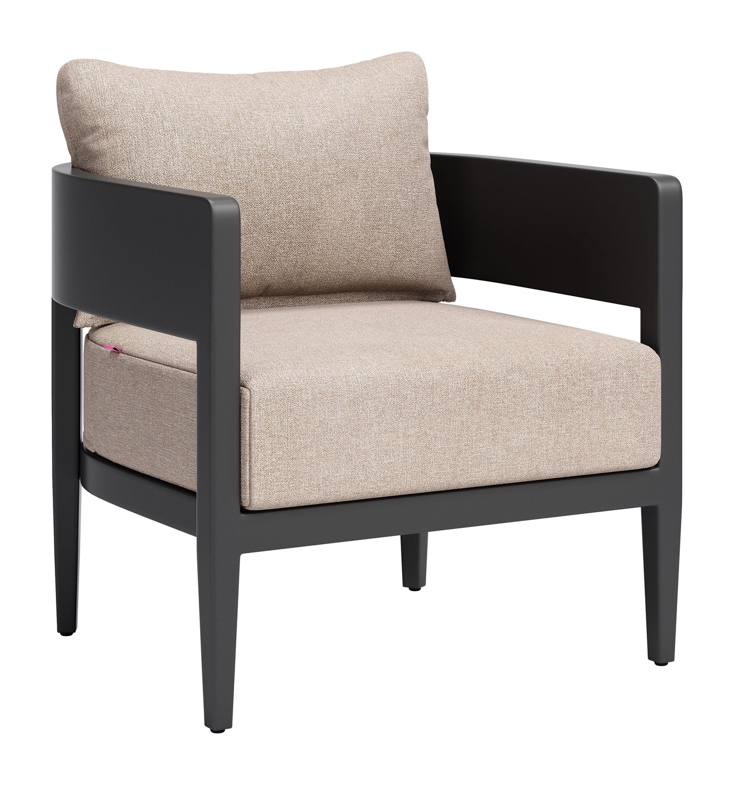 Foret Black Outdoor Armchair - Ornate Home