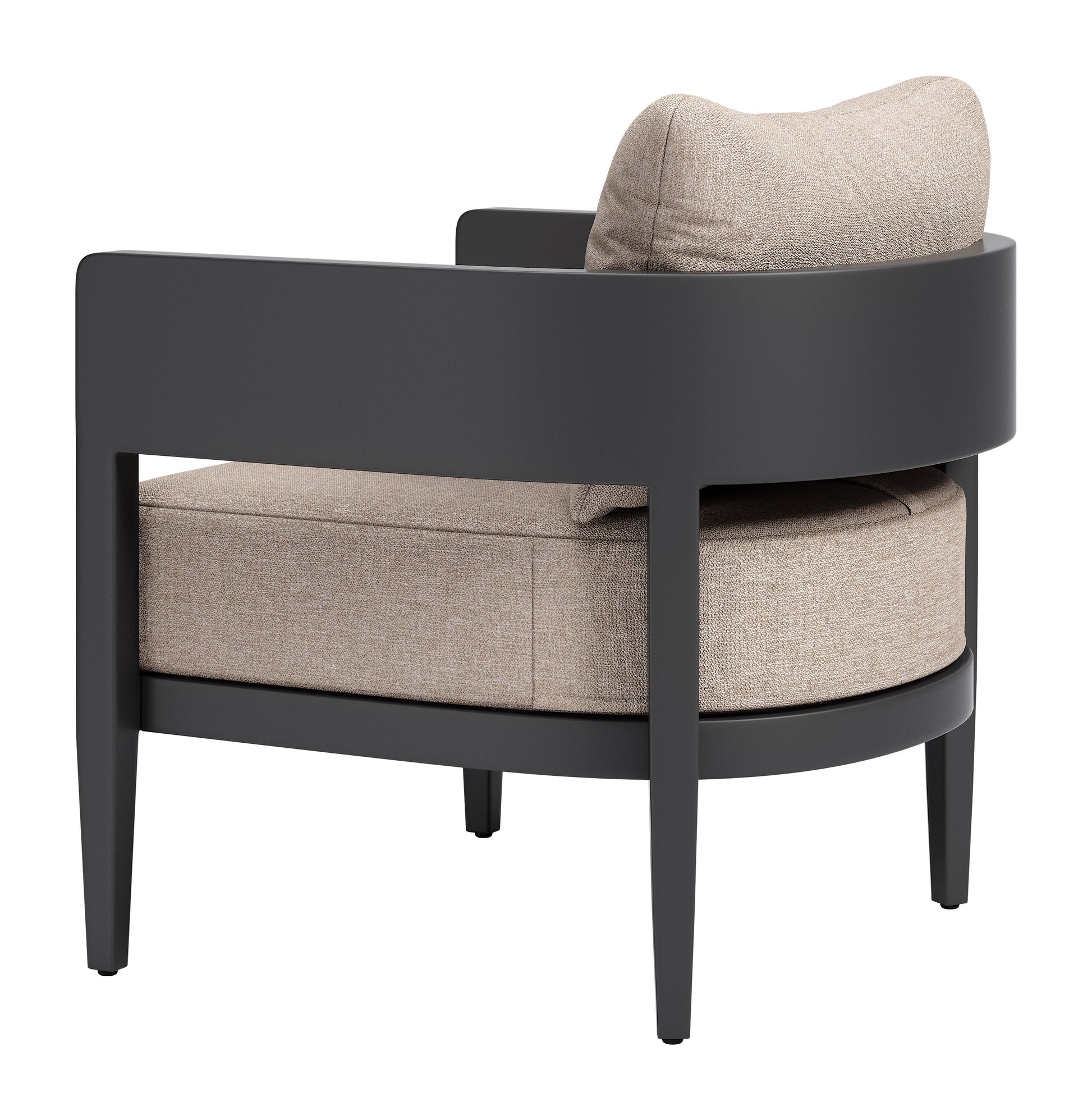Foret Black Outdoor Armchair - Ornate Home