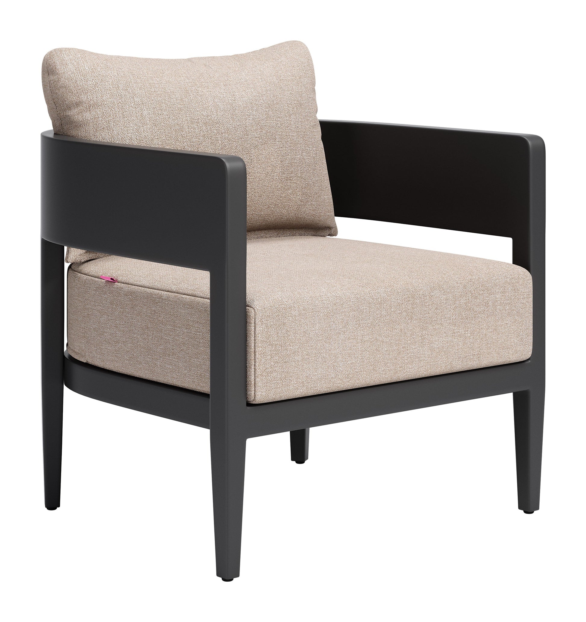 Foret Black Outdoor Armchair - Ornate Home