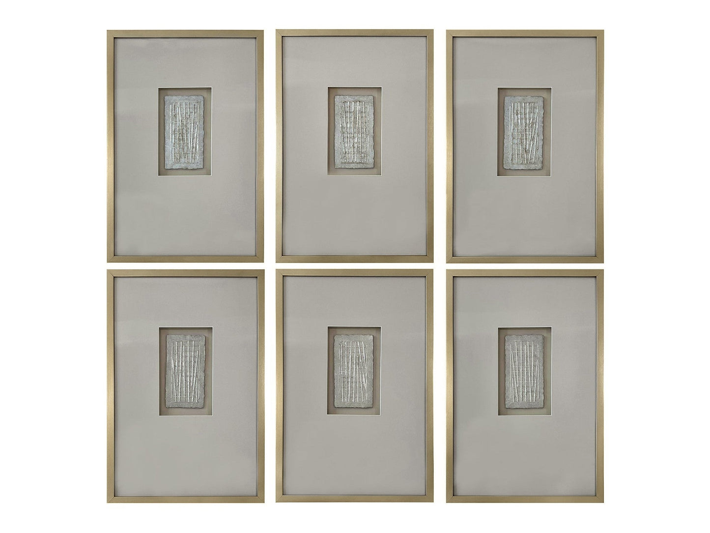 Forsythe 2 Natural/Silver Print - Ornate Home