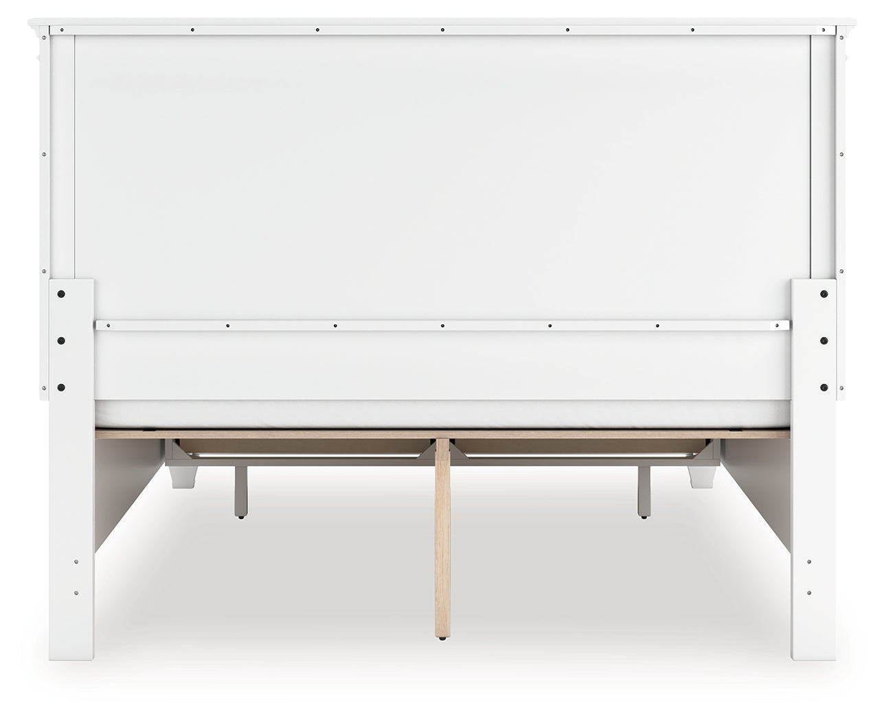 Fortman White Queen Panel Storage Bed- Viva Furn