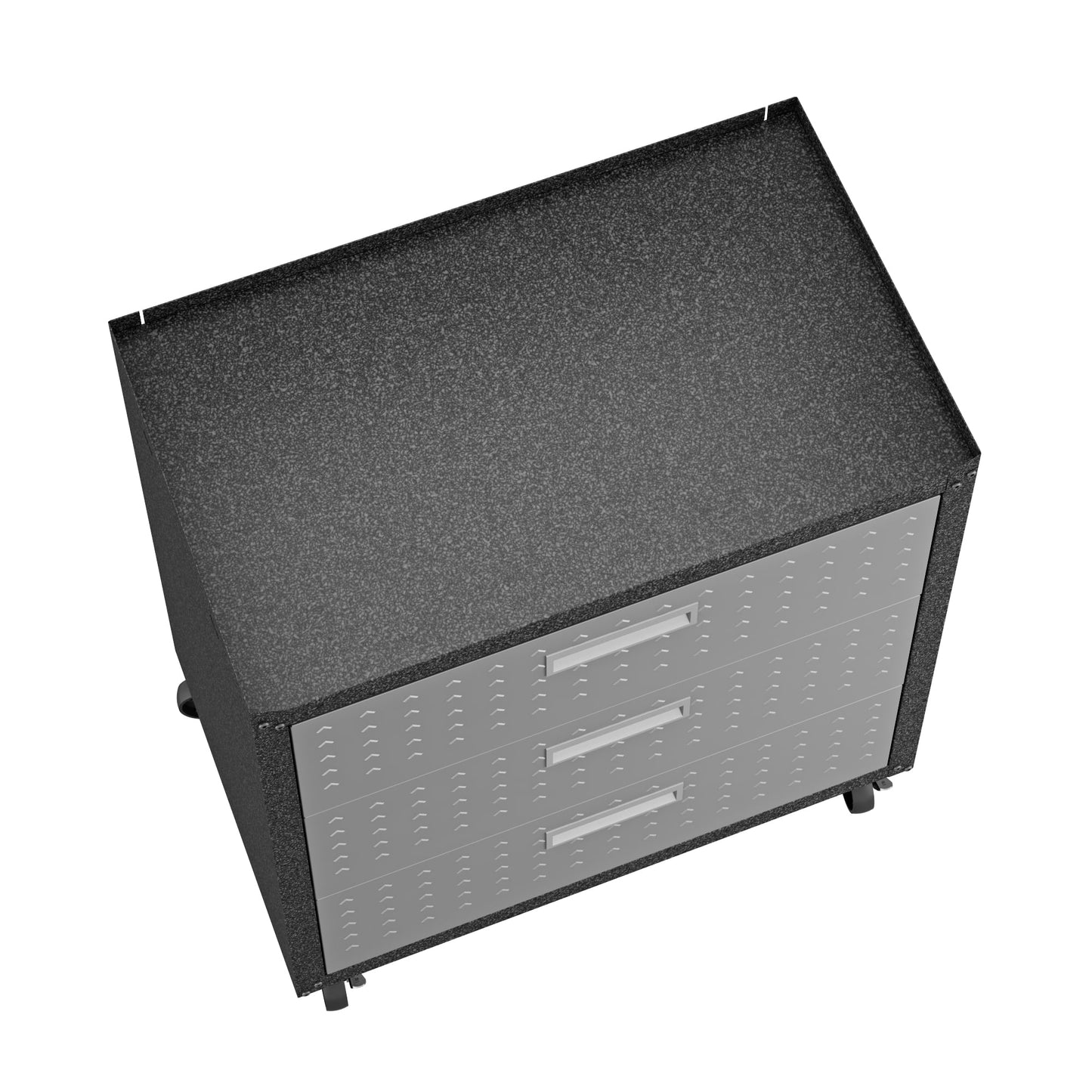 Fortress 31.5" Mobile Garage Chest with Drawers in Grey - Ornate Home