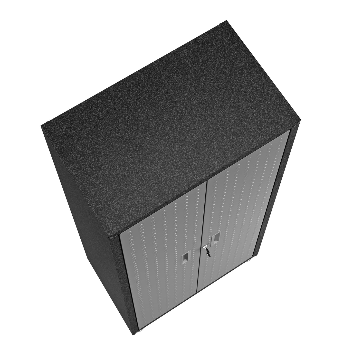 Fortress 74.8" Tall Garage Cabinet in Grey - Ornate Home
