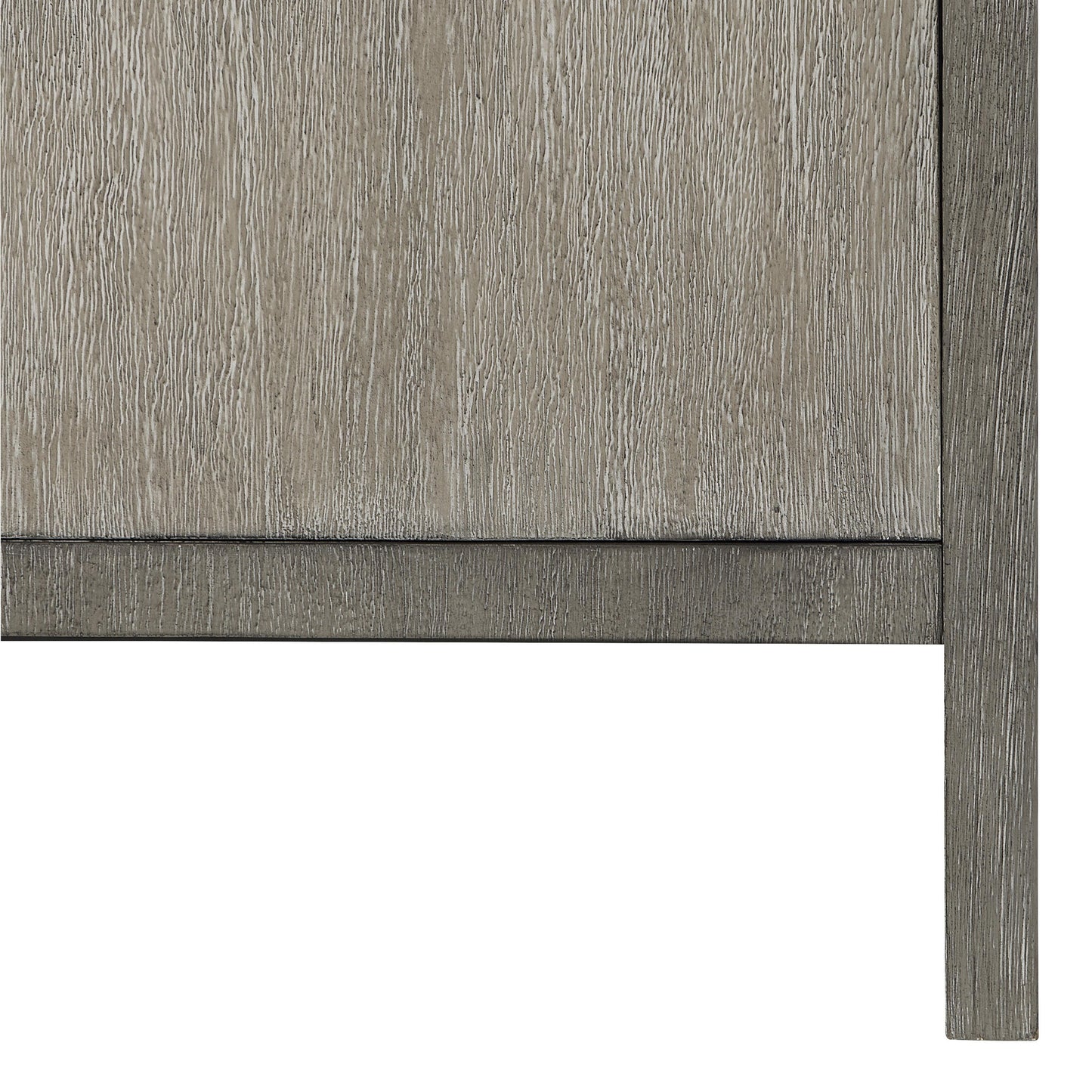 Foundations Dark Shale/Light Shale Entertainment Credenza - Ornate Home