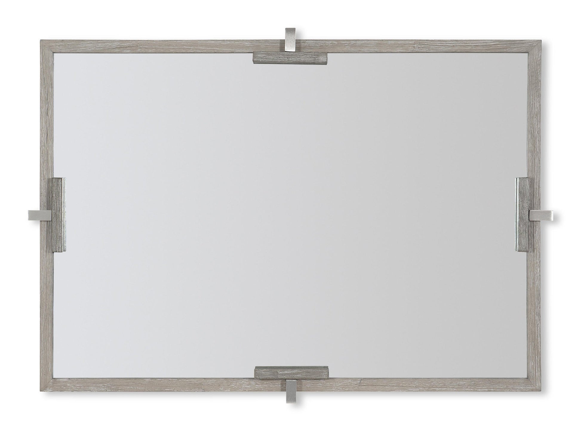 Foundations Dark Shale/Light Shale Mirror - Ornate Home
