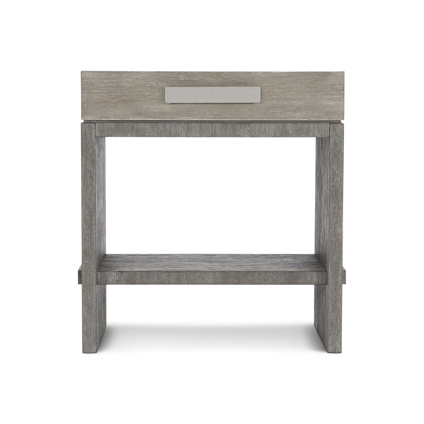Foundations Dark Shale/Light Shale Nightstand With 1 Drawer - Ornate Home