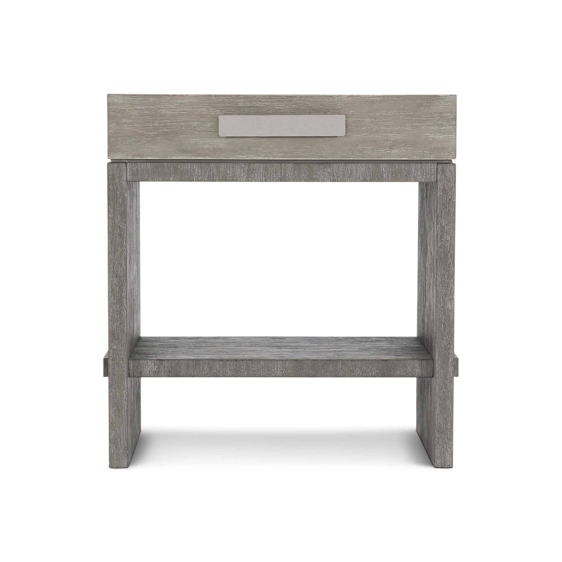 Foundations Dark Shale/Light Shale Nightstand With 1 Drawer - Ornate Home
