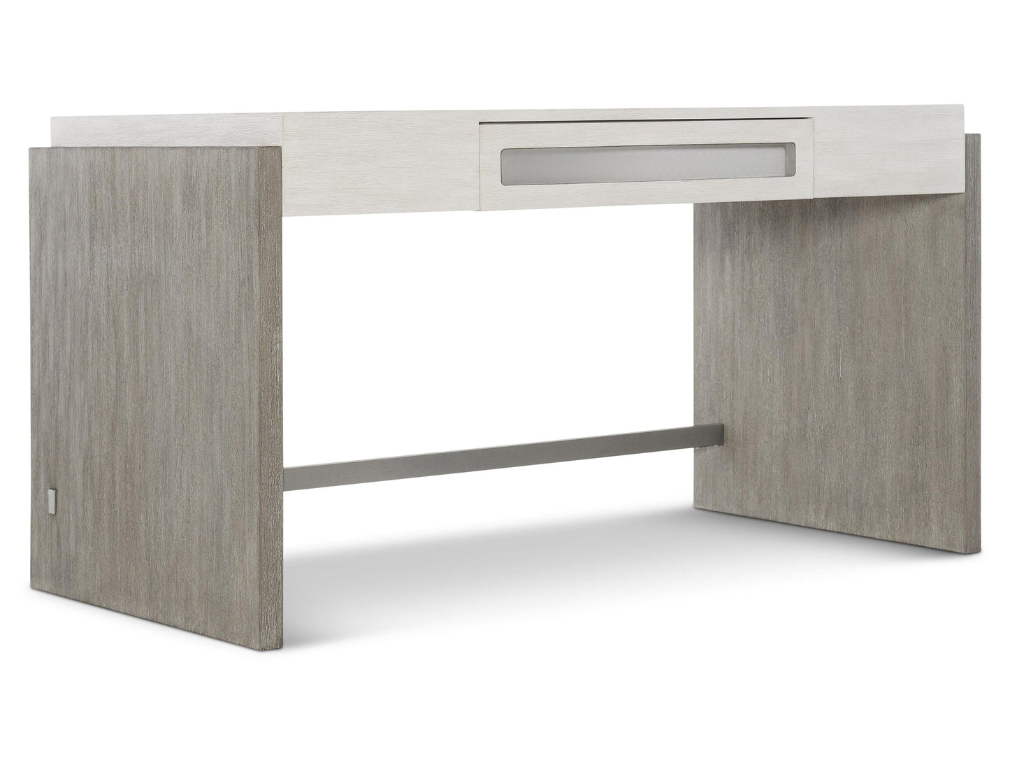 Foundations Light Shale/Linen Desk - Ornate Home