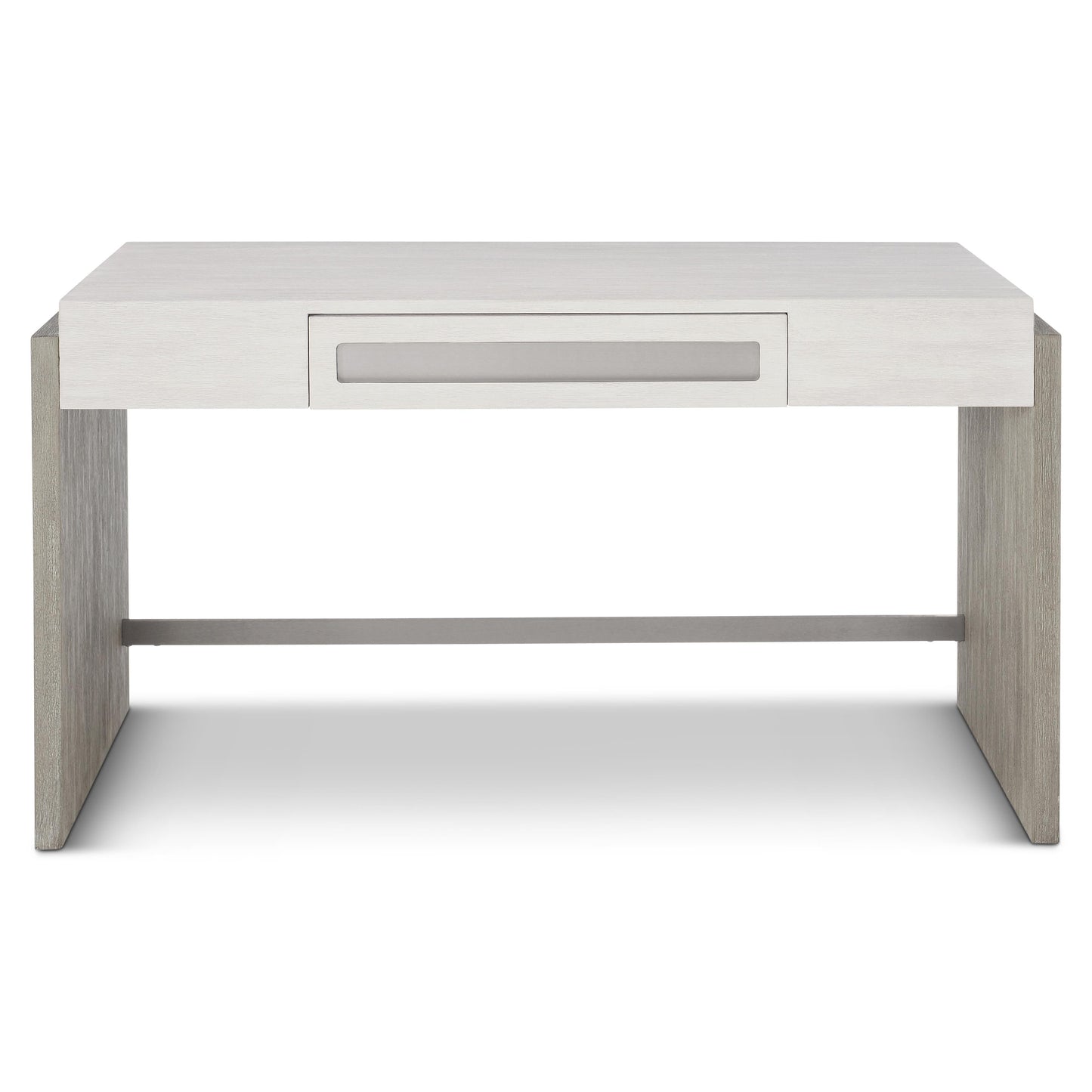 Foundations Light Shale/Linen Desk - Ornate Home