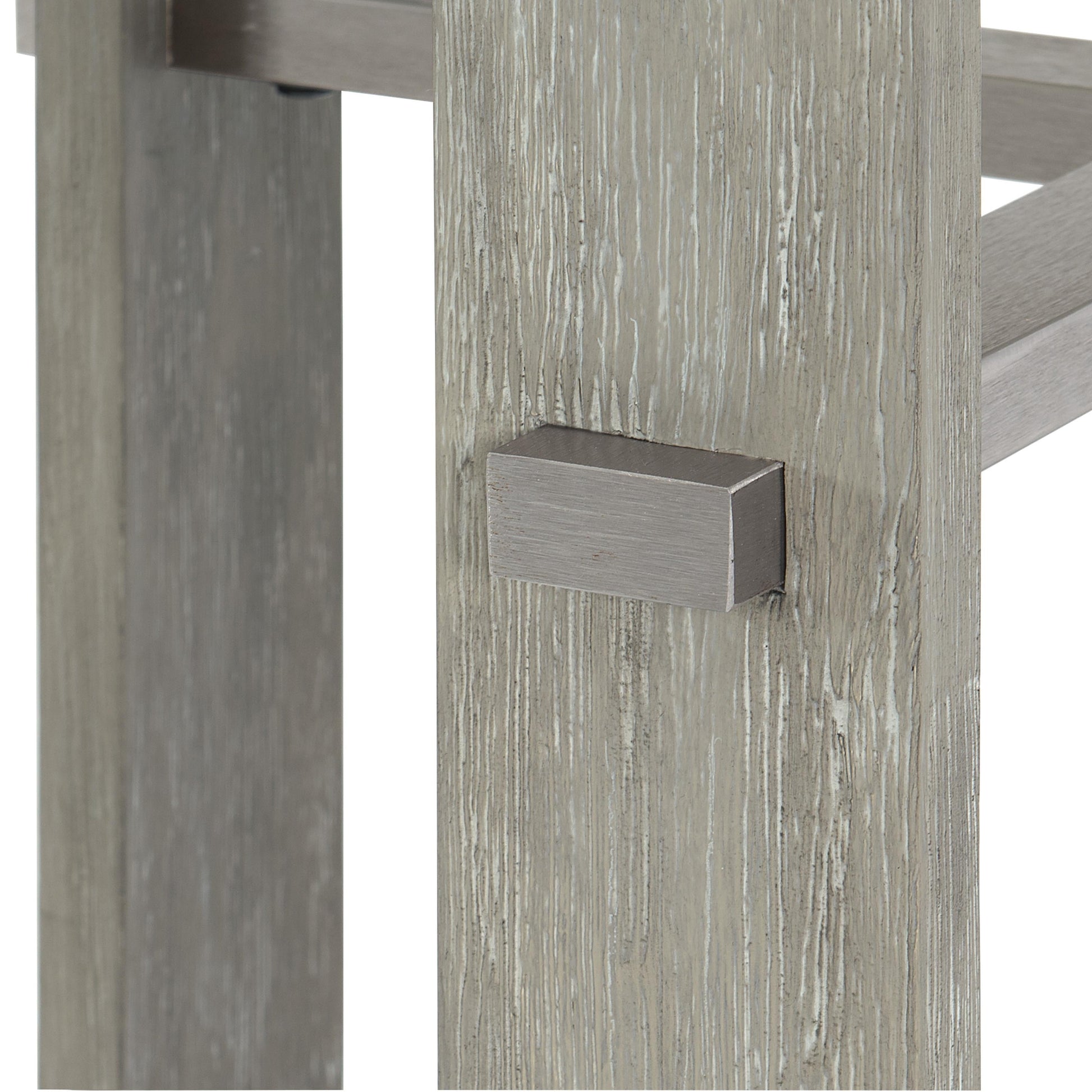 Foundations Light Shale/Linen Side Table - Ornate Home