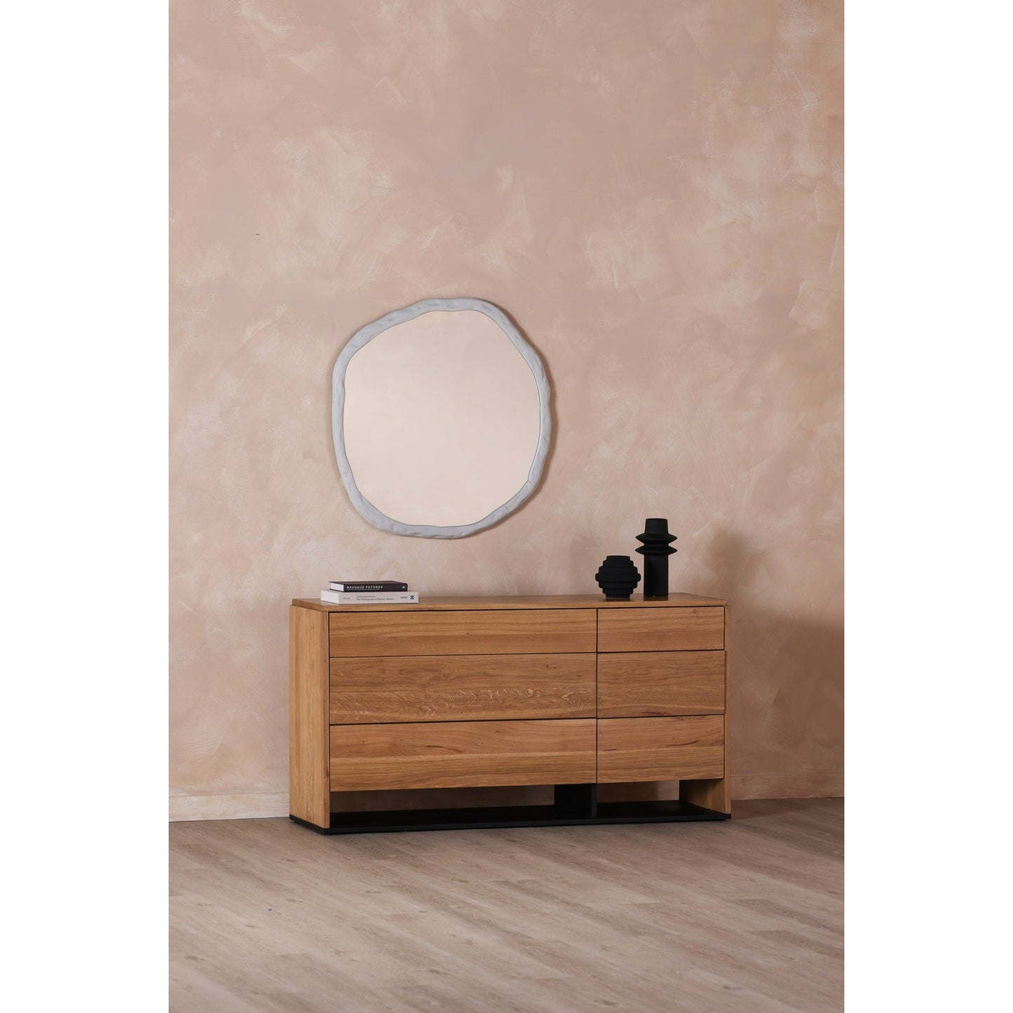 Foundry White Large Mirror - Ornate Home