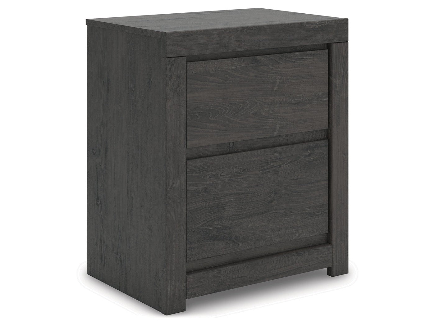 Fraluna Charcoal Nightstand- Viva Furn