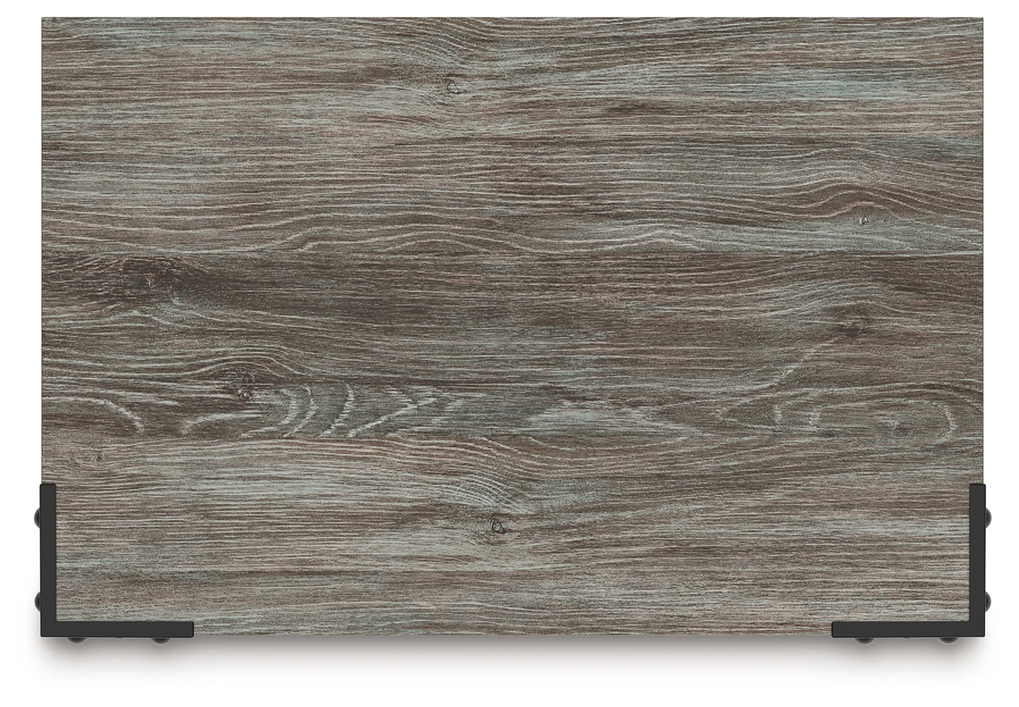 Frandern Gray Two Drawer Night Stand- Viva Furn