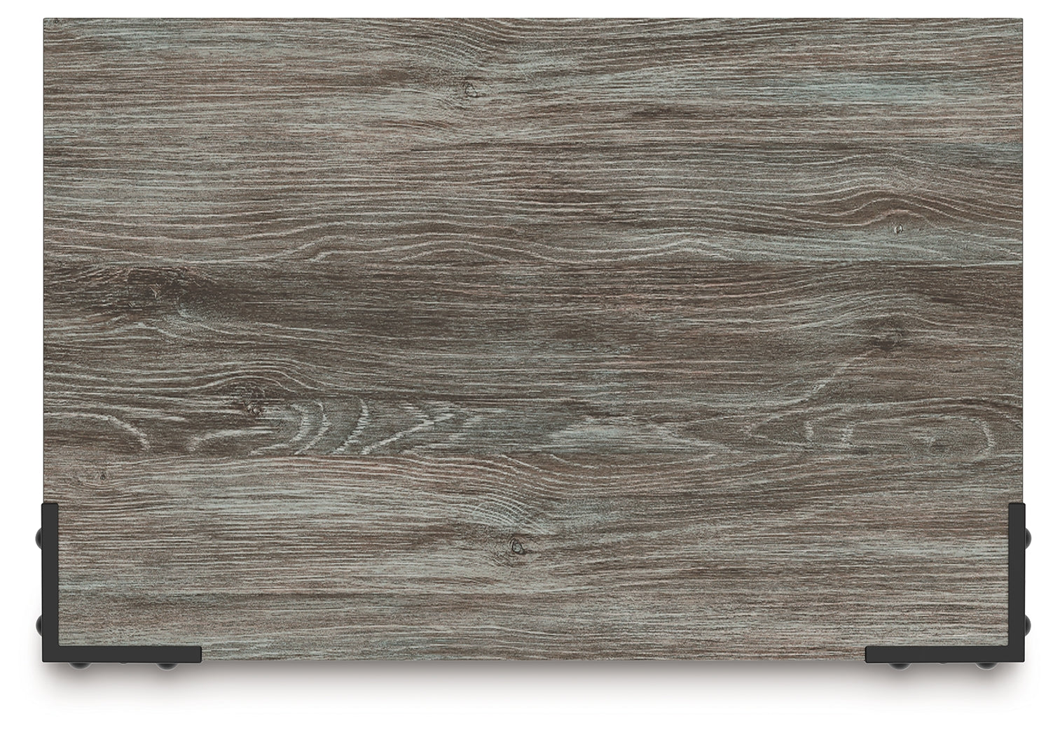 Frandern Gray Two Drawer Night Stand- Viva Furn