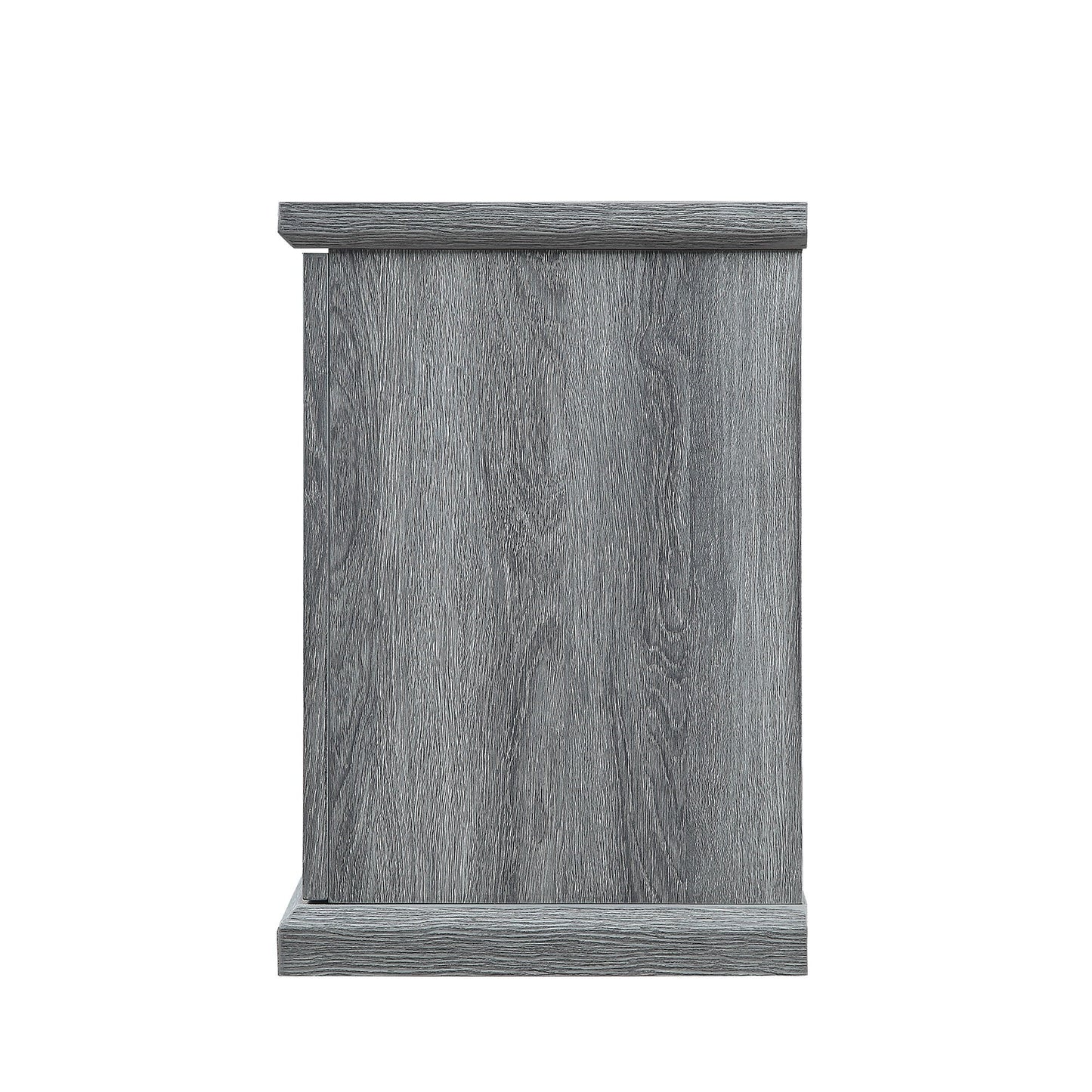 Franklin 60" TV Stand in Grey - Ornate Home
