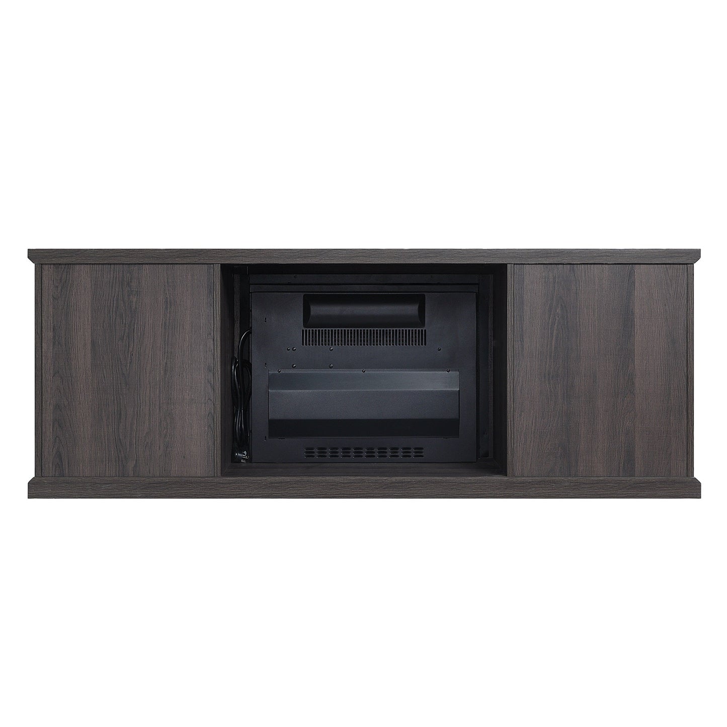 Franklin Fireplace in Heavy Brown - Ornate Home