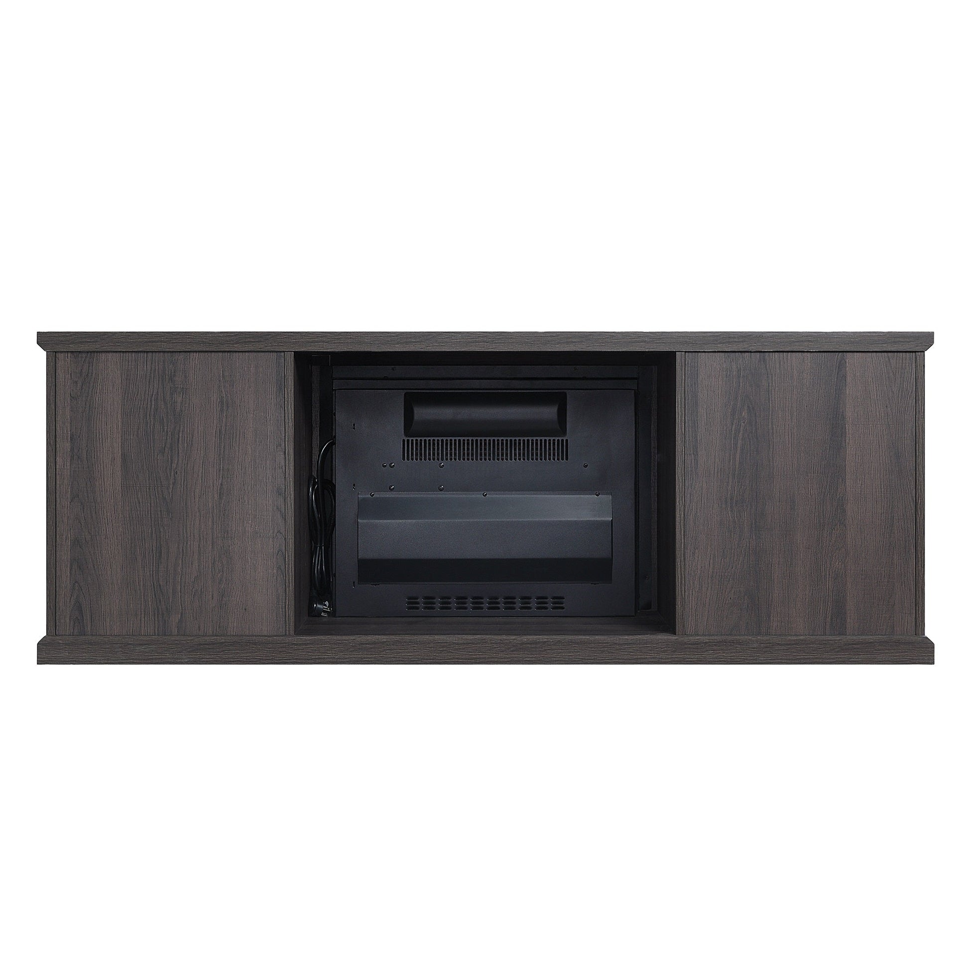 Franklin Fireplace in Heavy Brown - Ornate Home