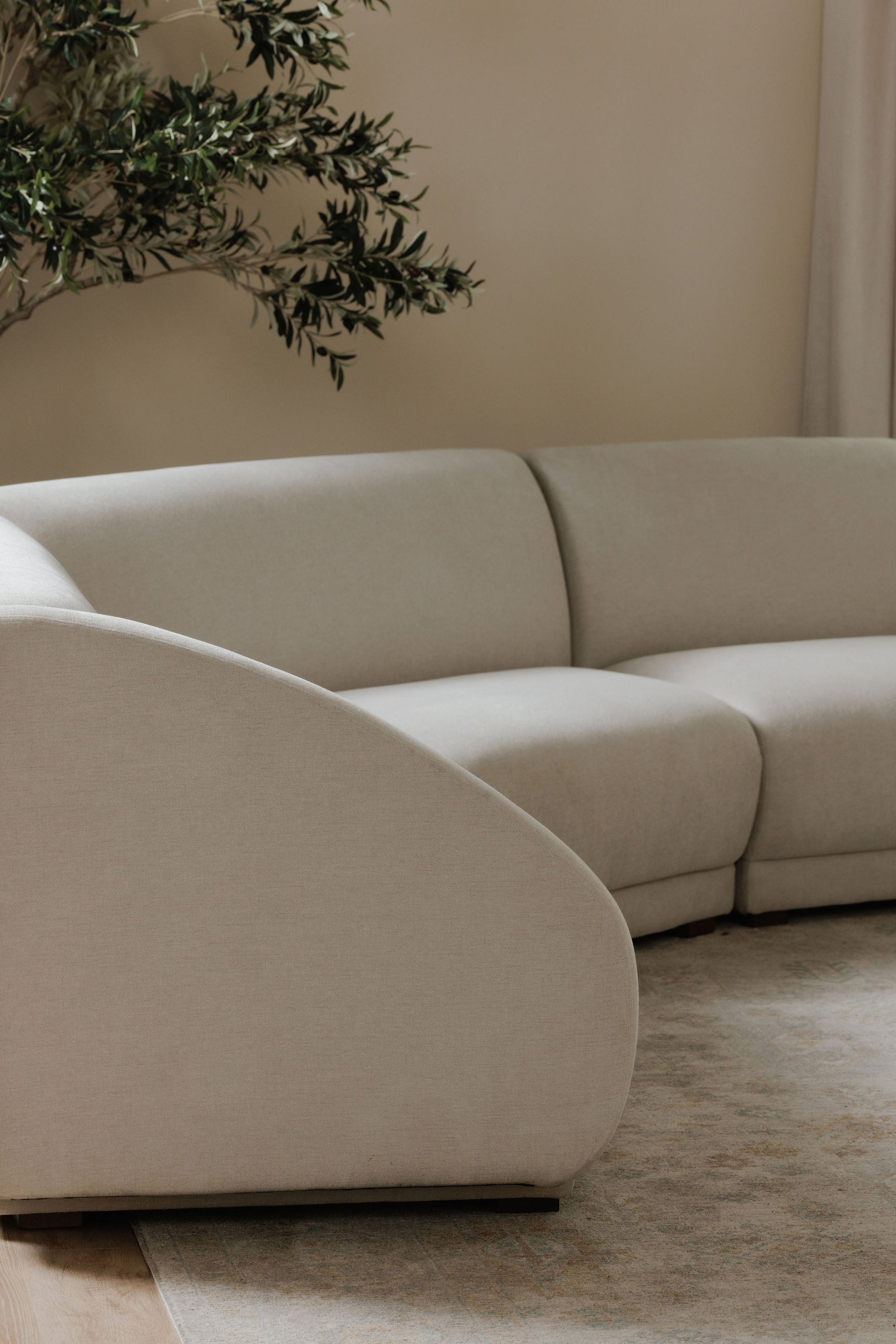 Fraser Off White Slipper Chair - Ornate Home