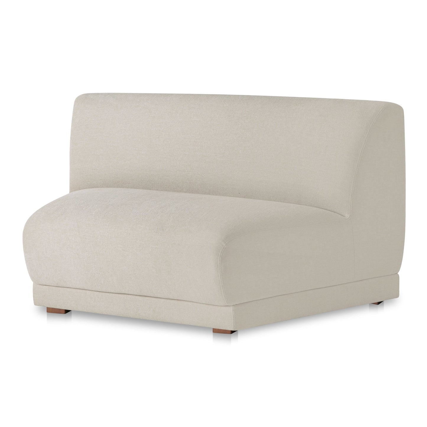 Fraser Off White Wedge Slipper Chair - Ornate Home