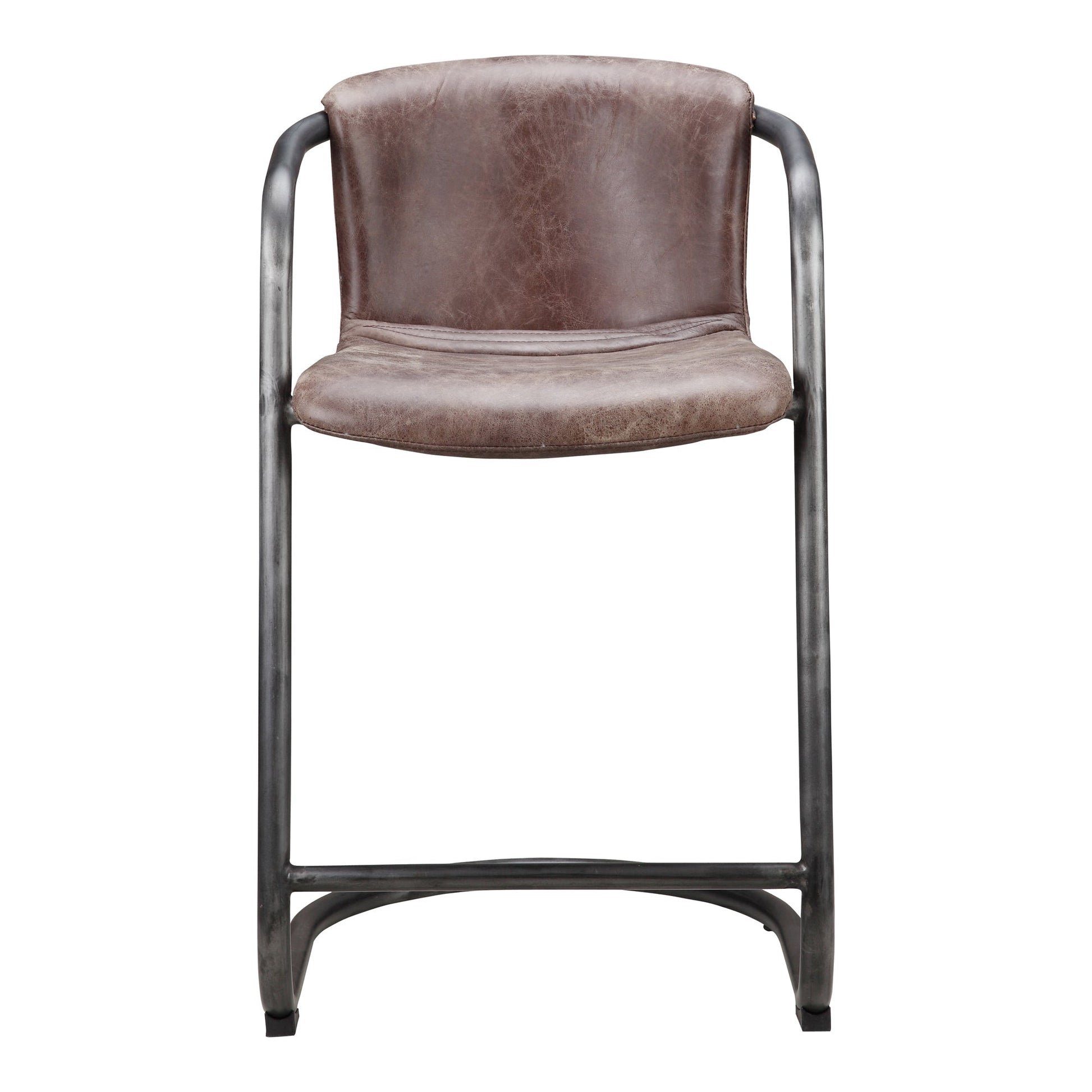 Freeman Brown Counter Stool (Set of 2) - Ornate Home