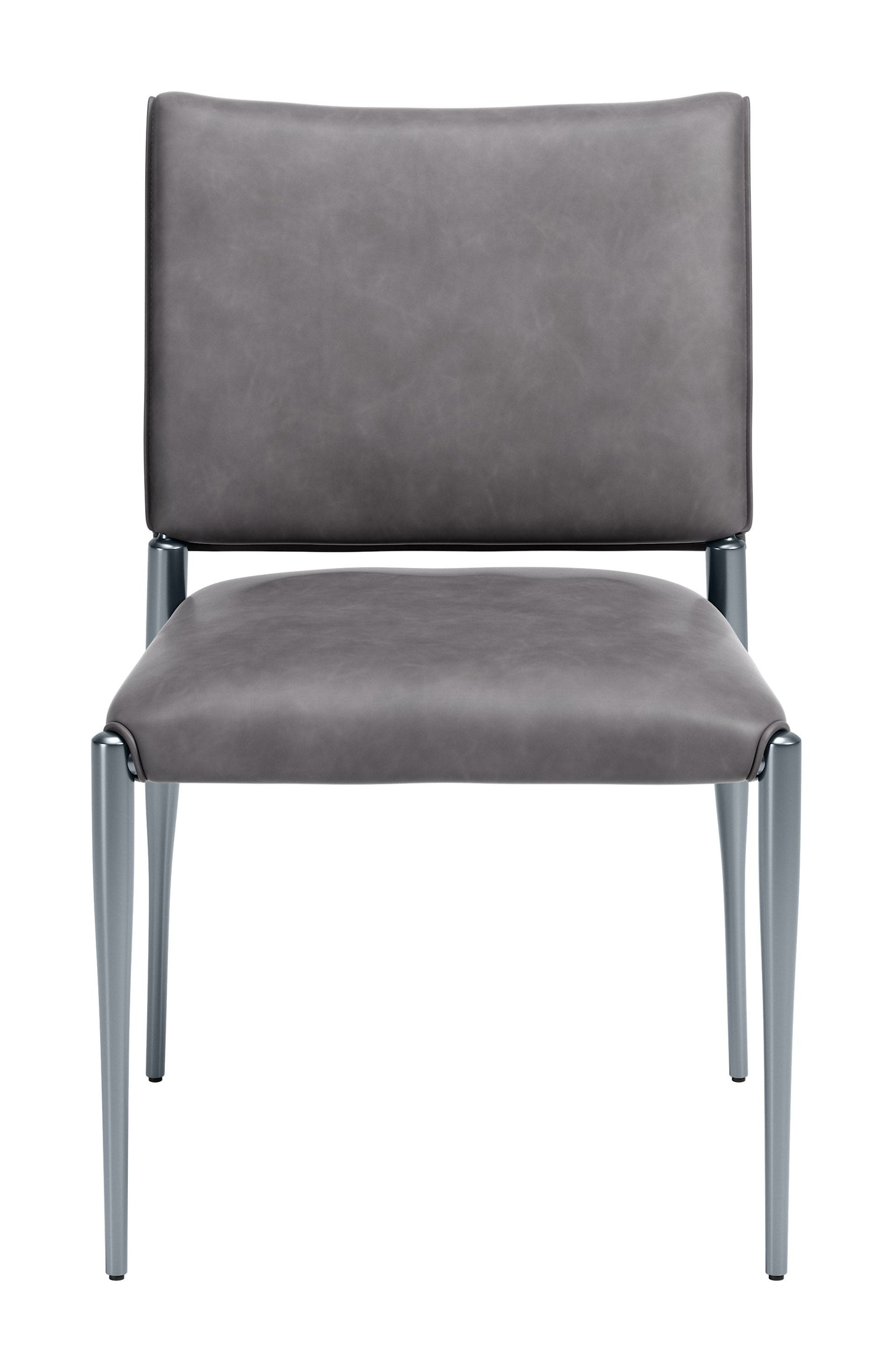 Freesia Charcoal Gray Dining Chair (Set of 2) - Ornate Home