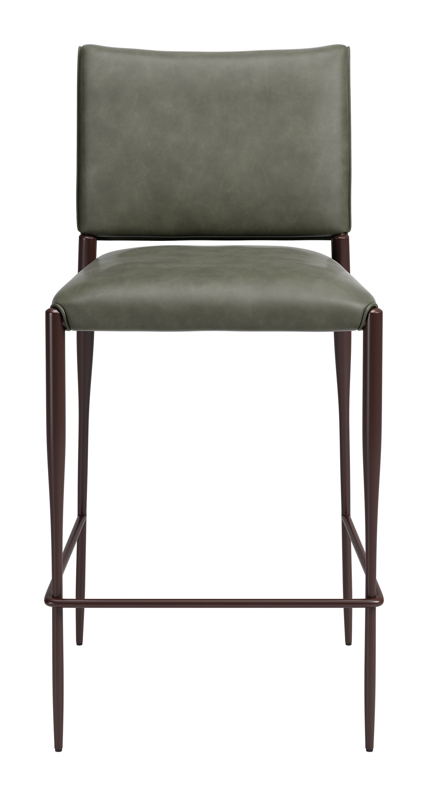 Freesia Olive Green Barstool (Set of 2) - Ornate Home