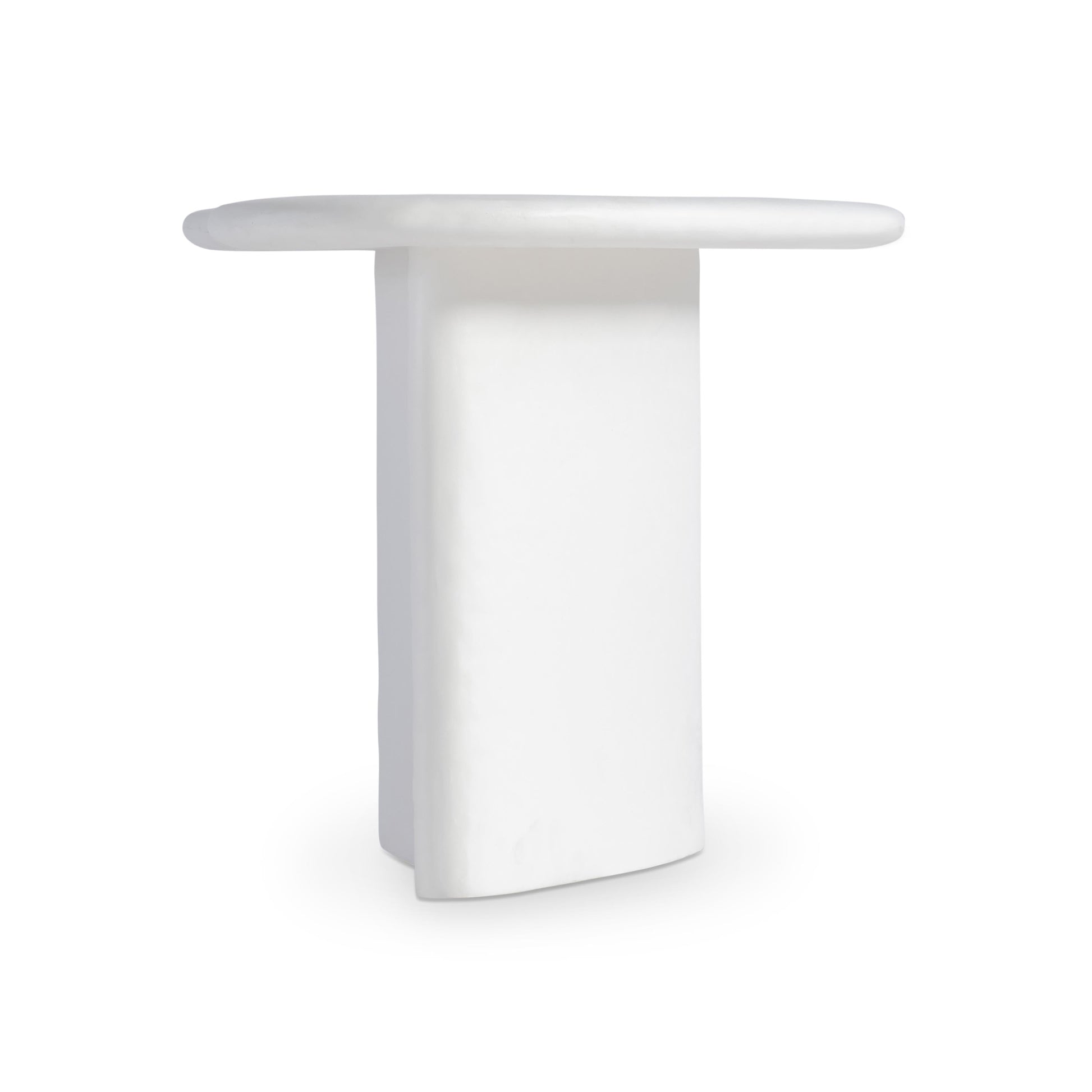Fresco Chalky White Outdoor Accent Table - Ornate Home