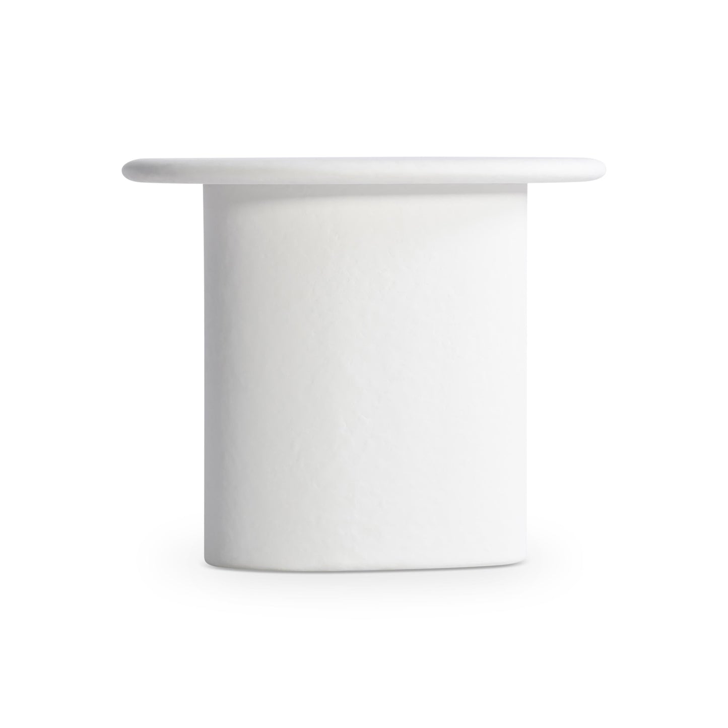 Fresco Chalky White Outdoor Side Table - Ornate Home