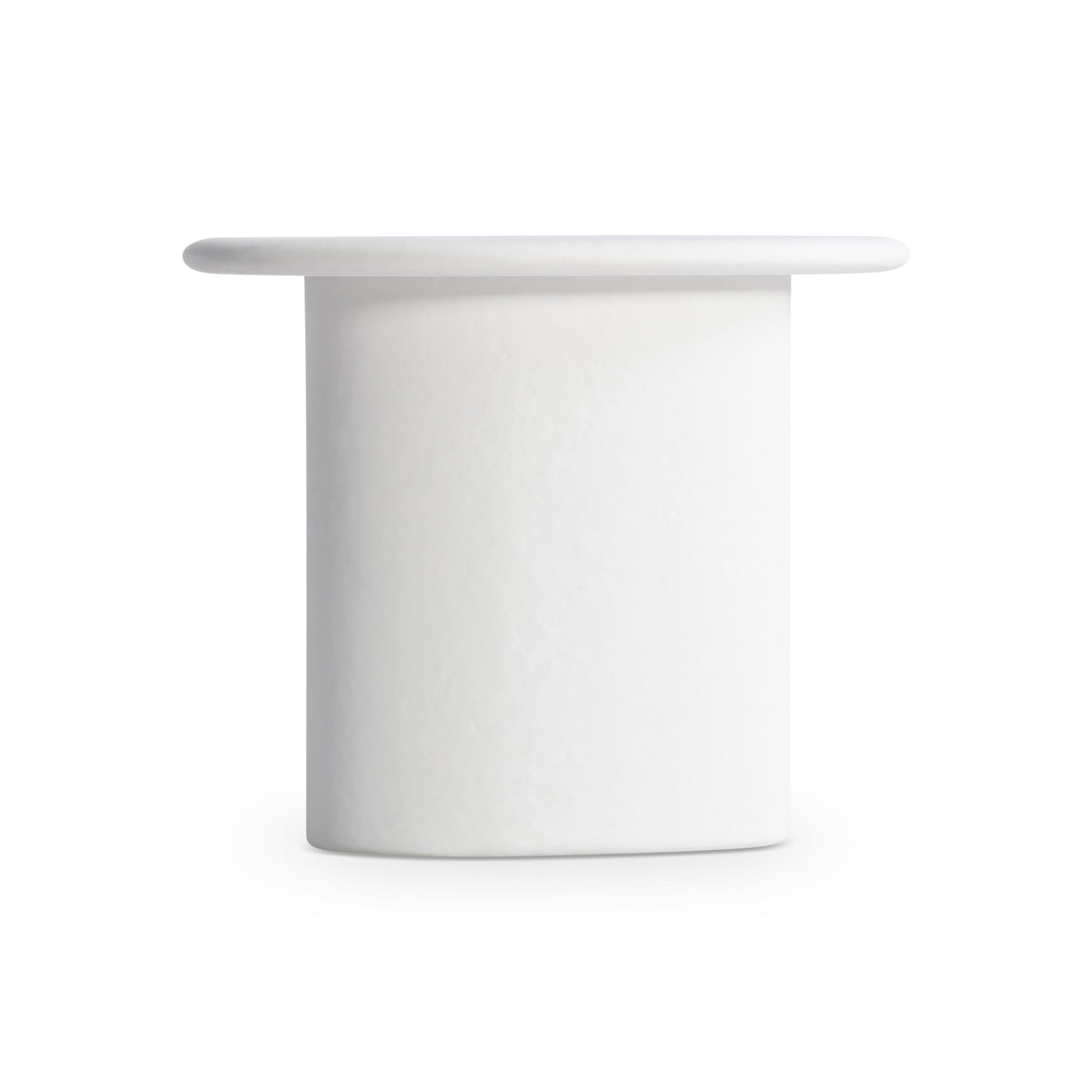 Fresco Chalky White Outdoor Side Table - Ornate Home