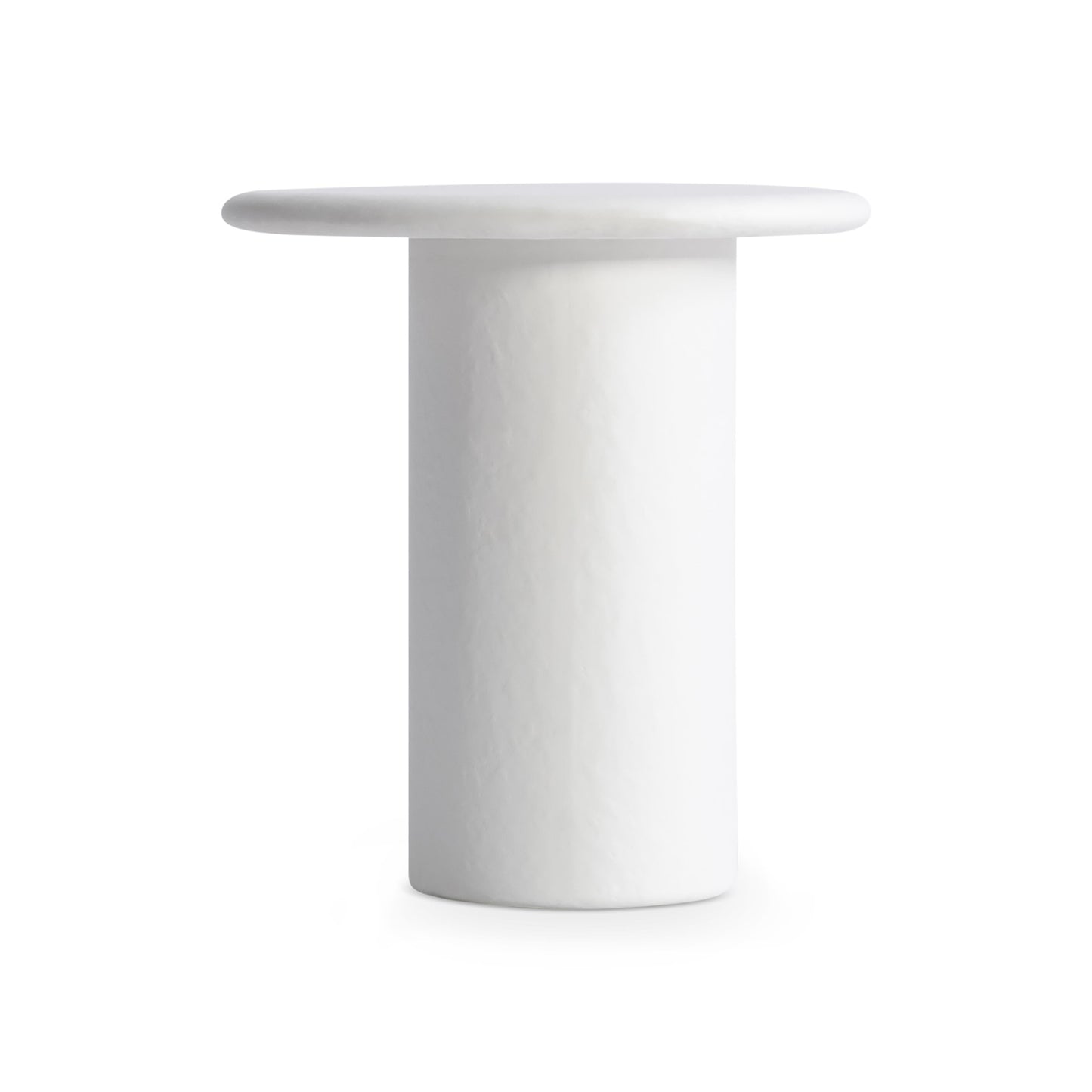 Fresco Chalky White Outdoor Side Table - Ornate Home