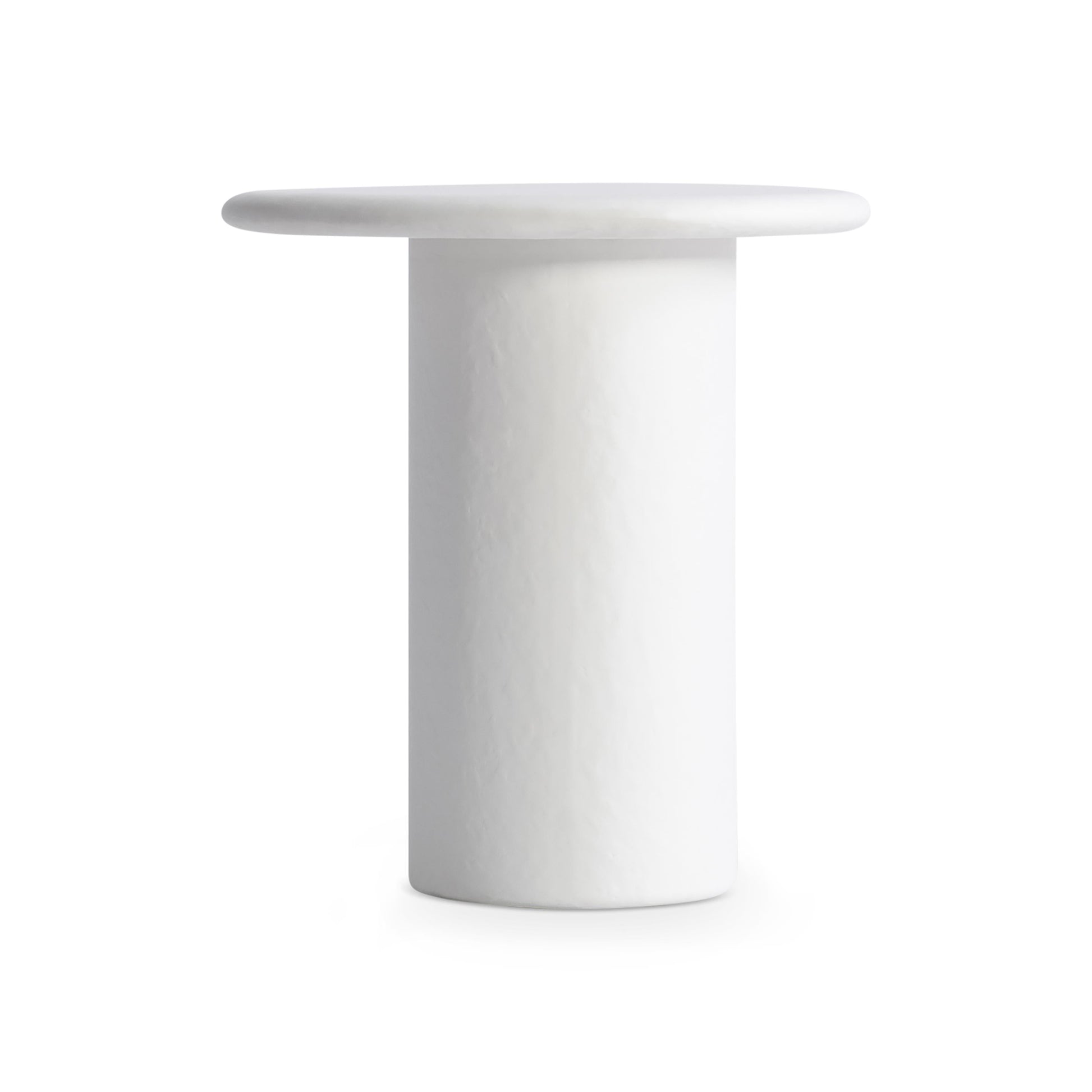 Fresco Chalky White Outdoor Side Table - Ornate Home