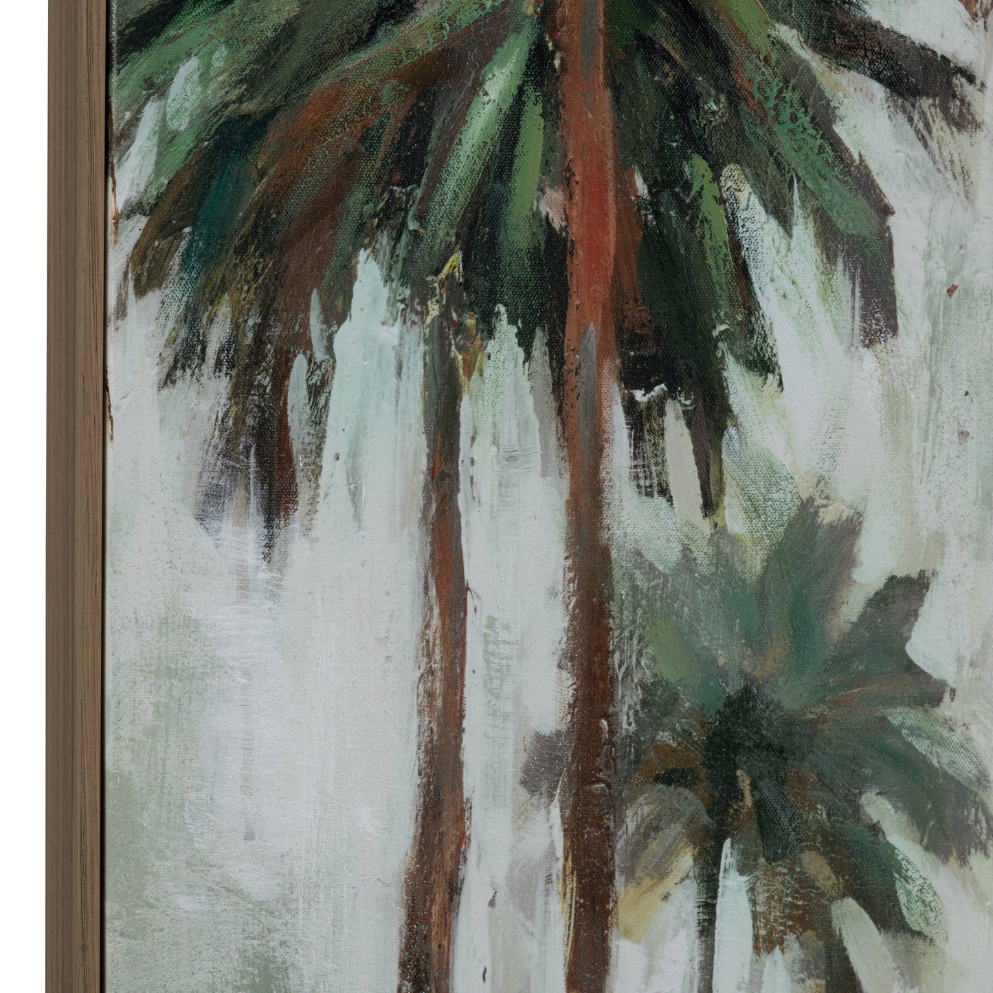 Fresno Green/Brown Canvas - Ornate Home