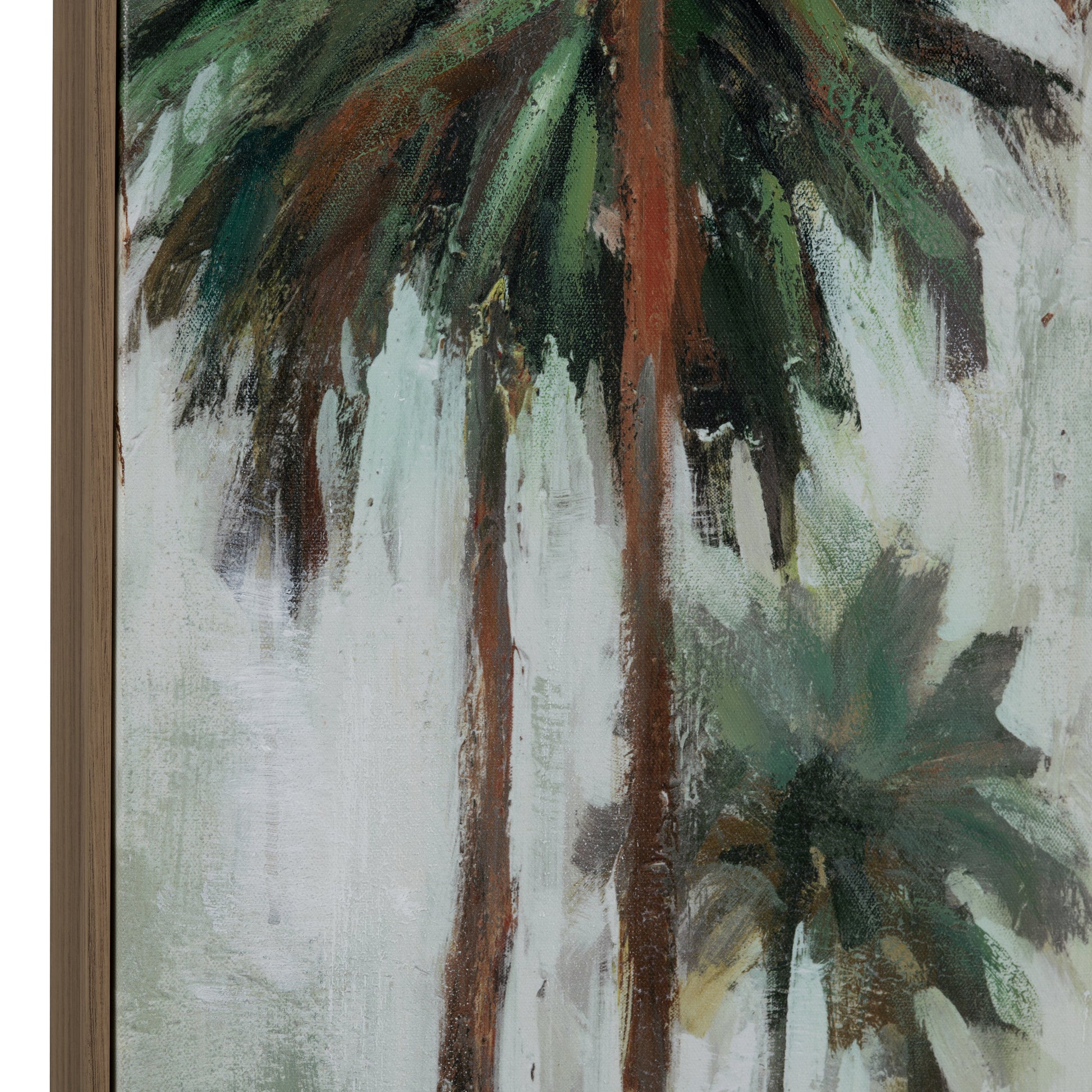 Fresno Green/Brown Canvas - Ornate Home