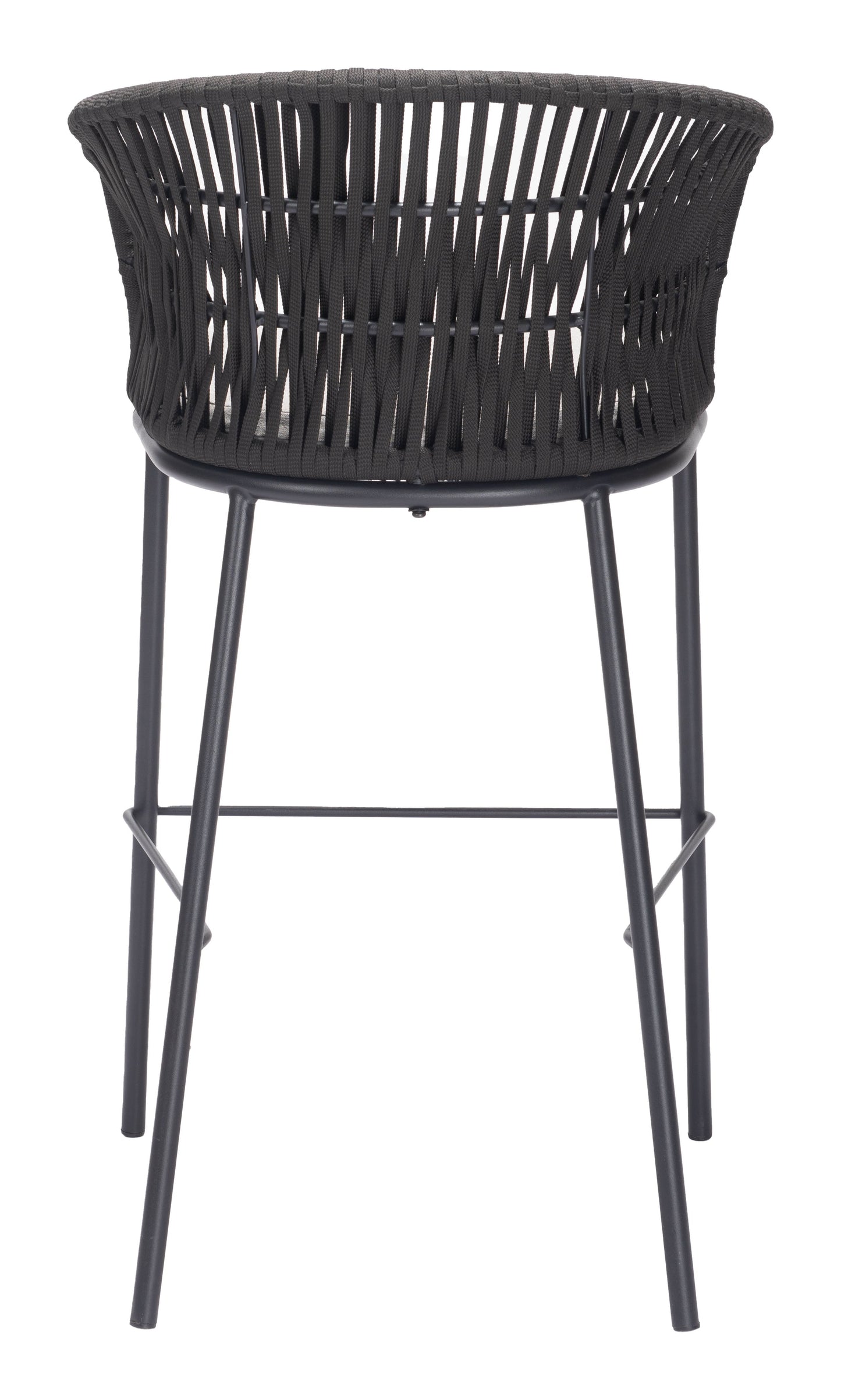 Freycinet Black Outdoor Barstool (Set of 2) - Ornate Home