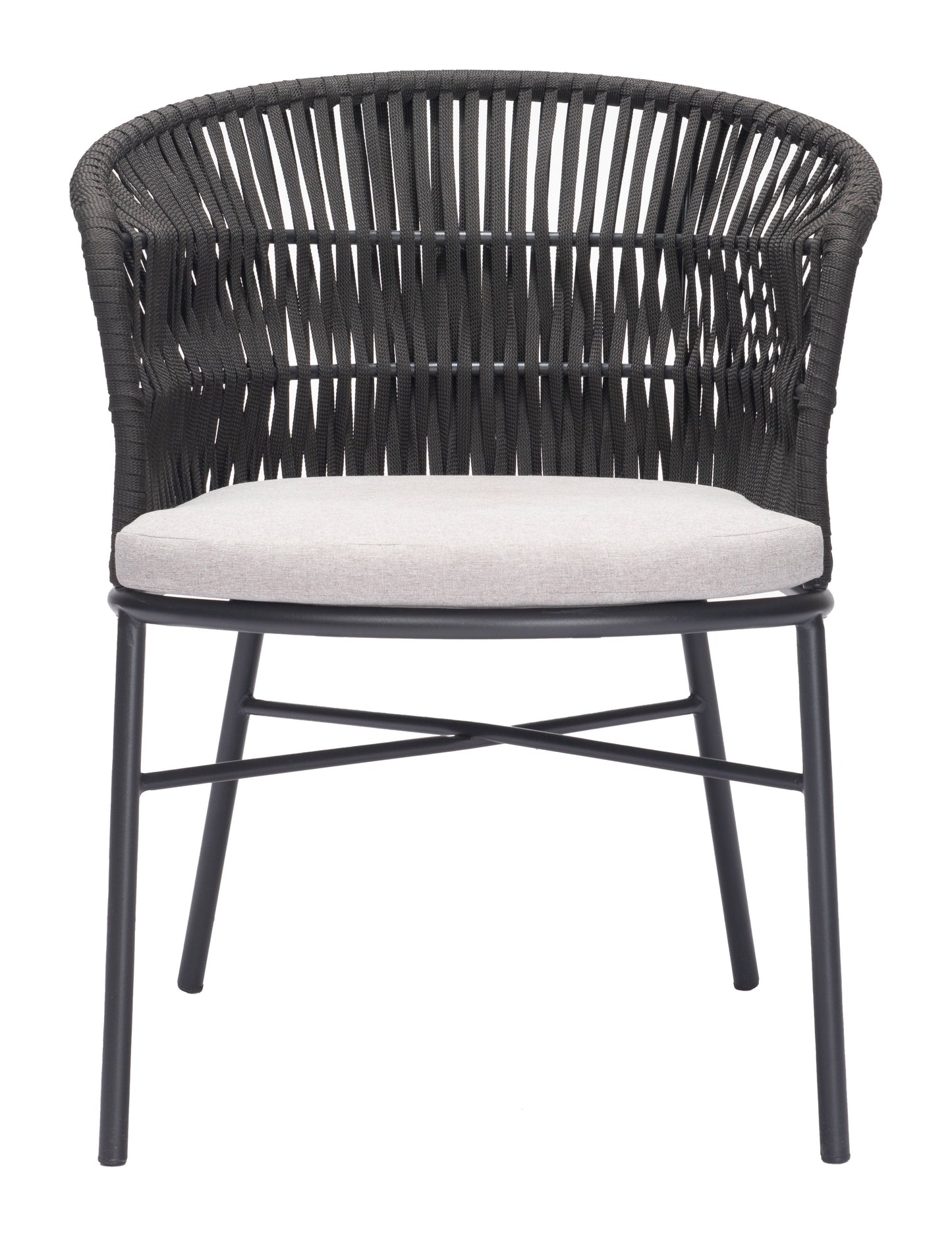 Freycinet Black Outdoor Dining Chair (Set of 2) - Ornate Home