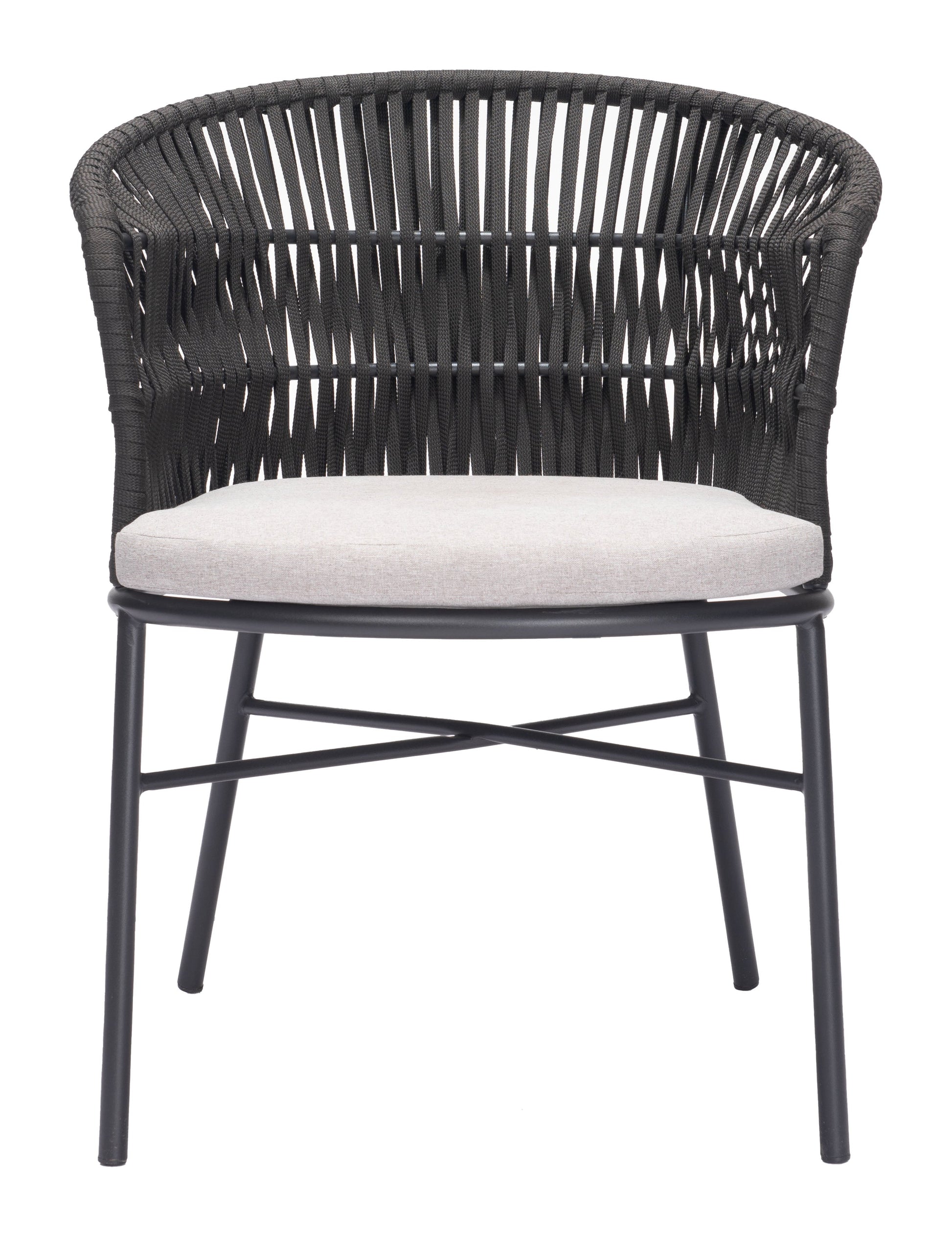 Freycinet Black Outdoor Dining Chair (Set of 2) - Ornate Home