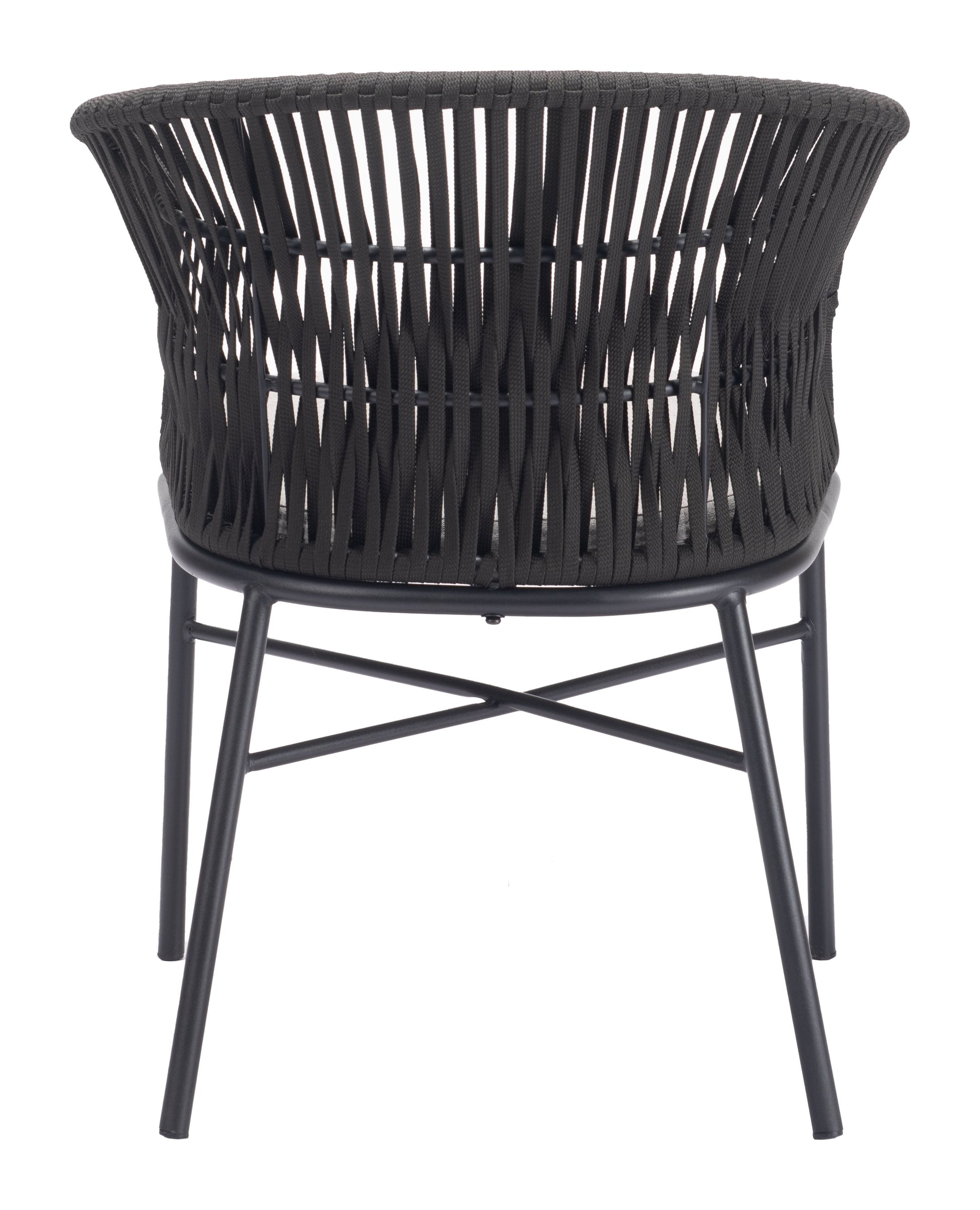 Freycinet Black Outdoor Dining Chair (Set of 2) - Ornate Home