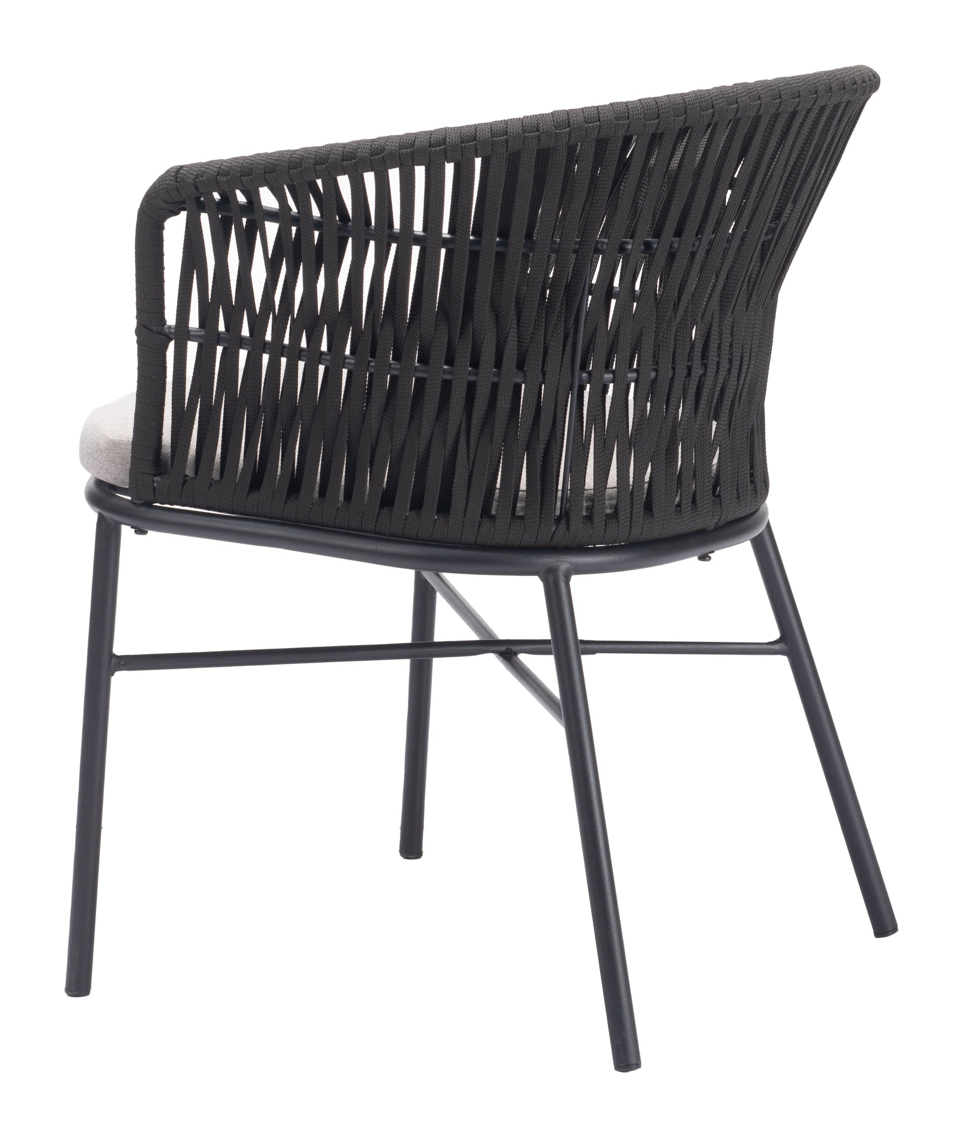 Freycinet Black Outdoor Dining Chair (Set of 2) - Ornate Home