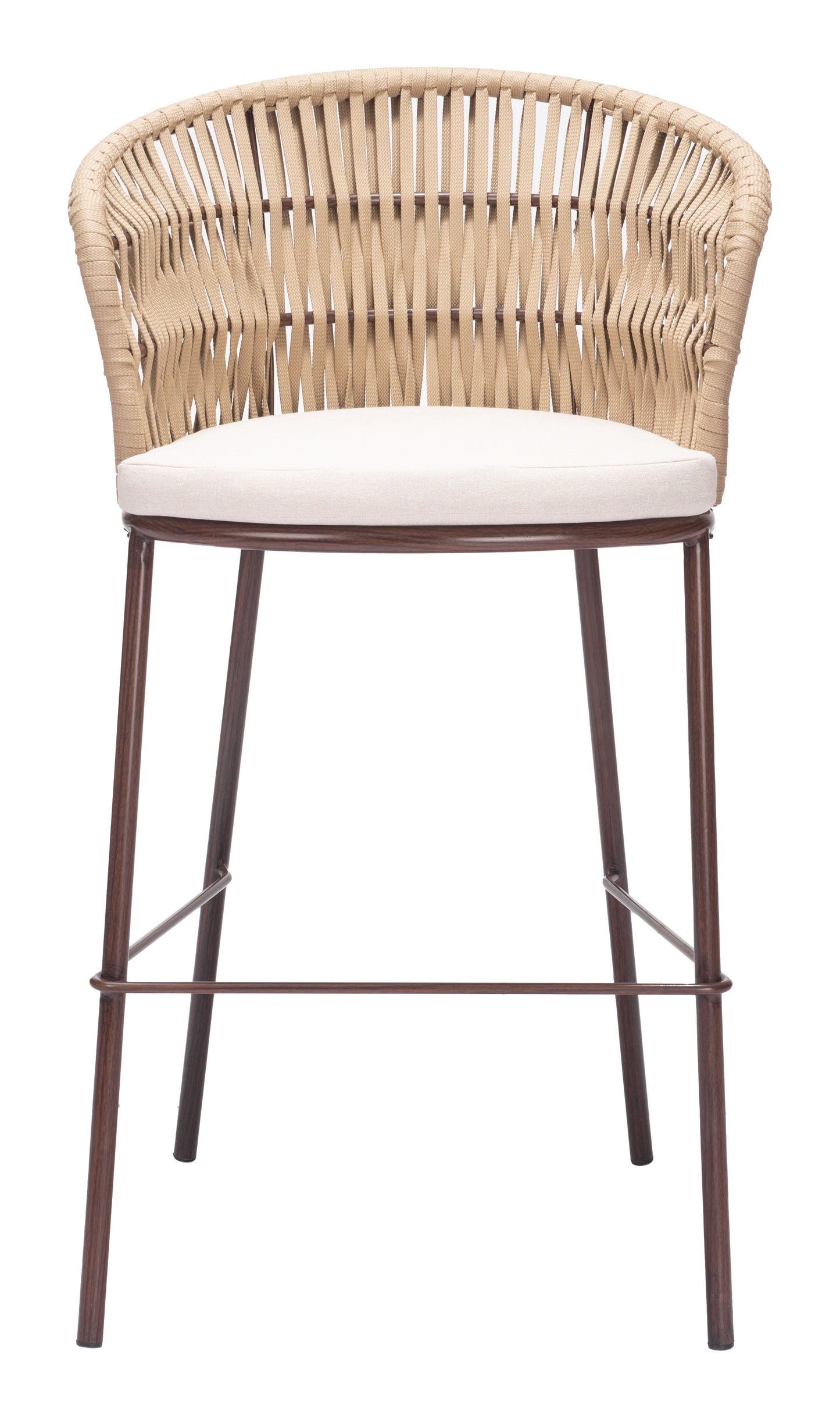 Freycinet Natural Outdoor Barstool (Set of 2) - Ornate Home