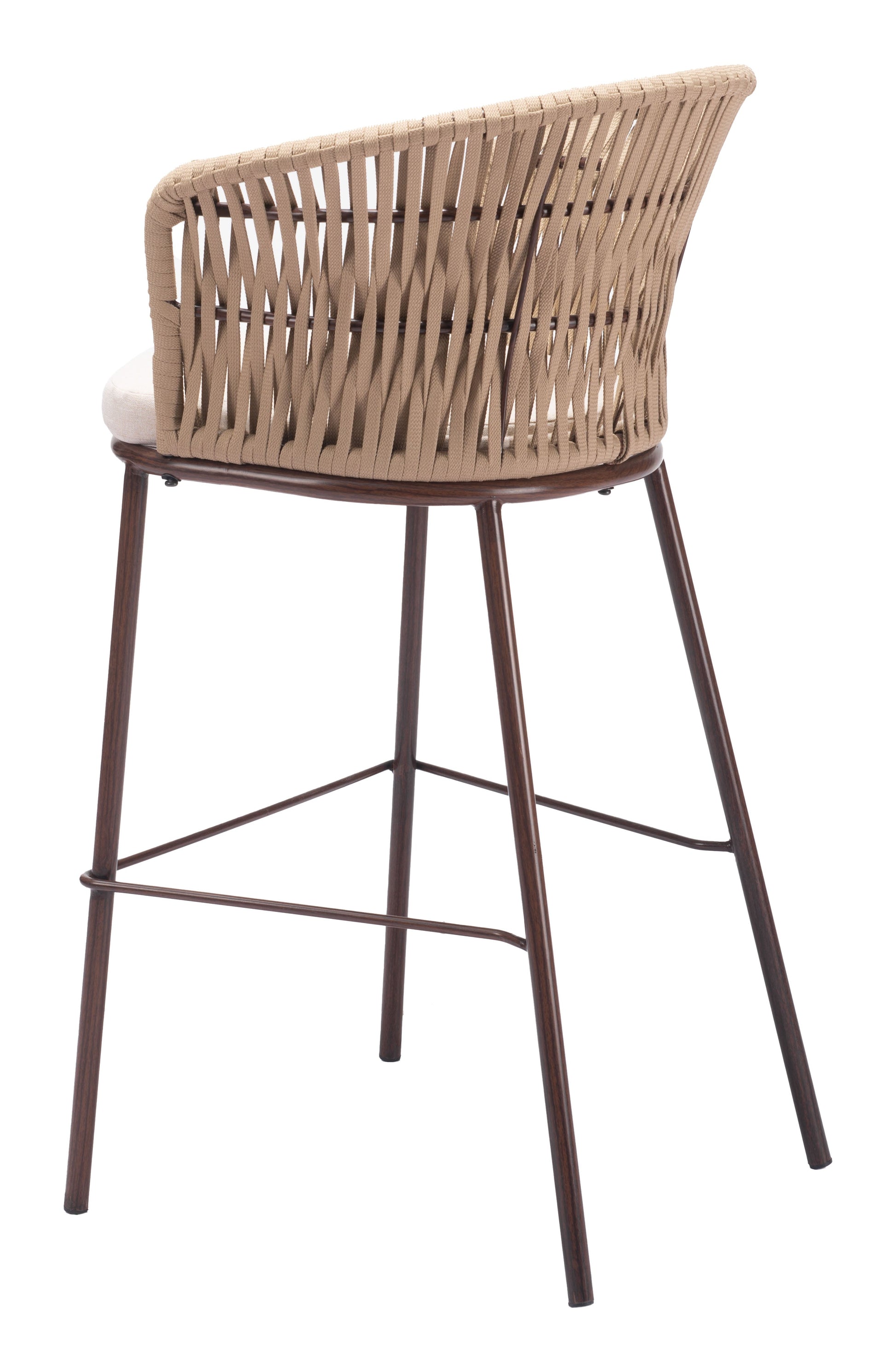 Freycinet Natural Outdoor Barstool (Set of 2) - Ornate Home