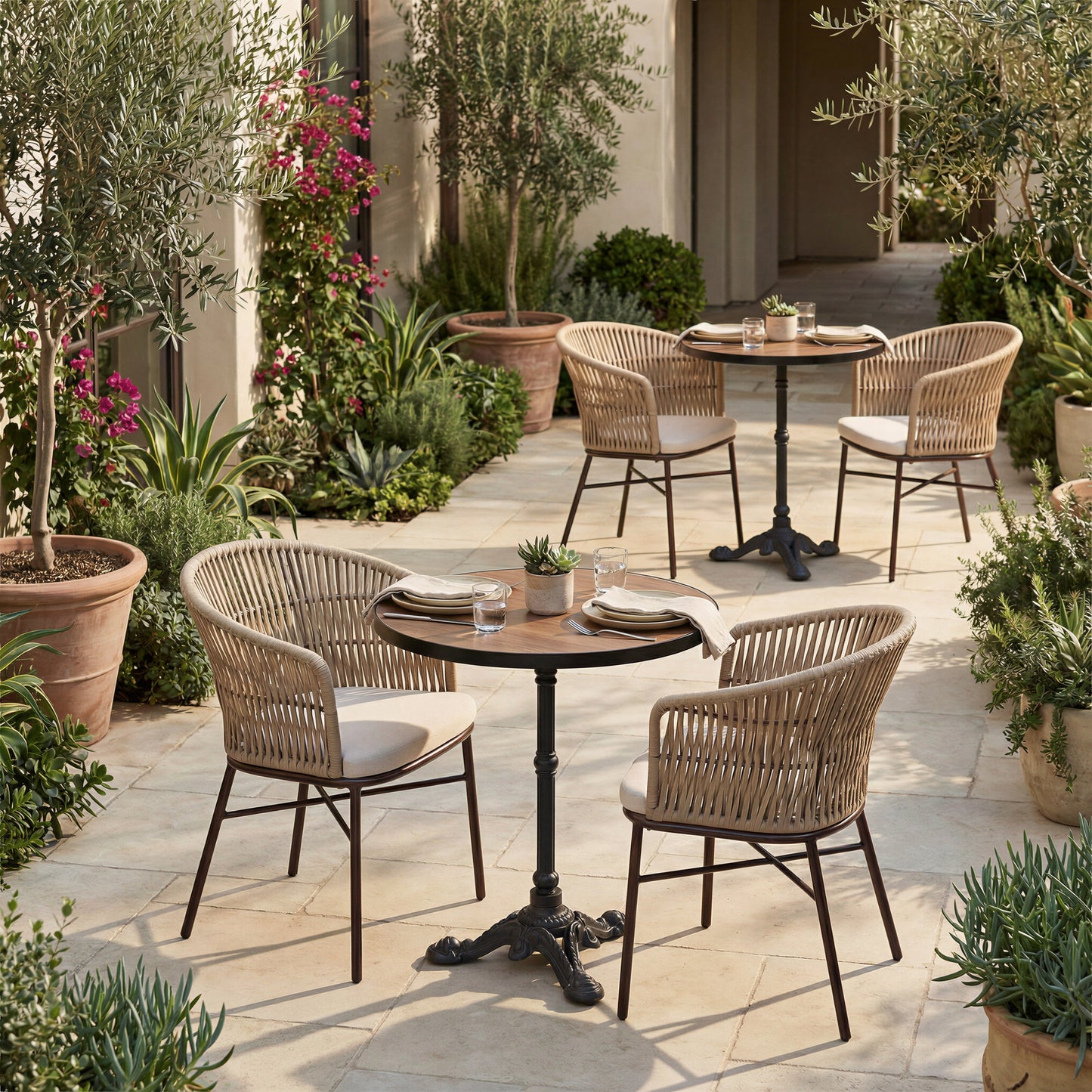 Freycinet Natural Outdoor Dining Chair (Set of 2) - Ornate Home