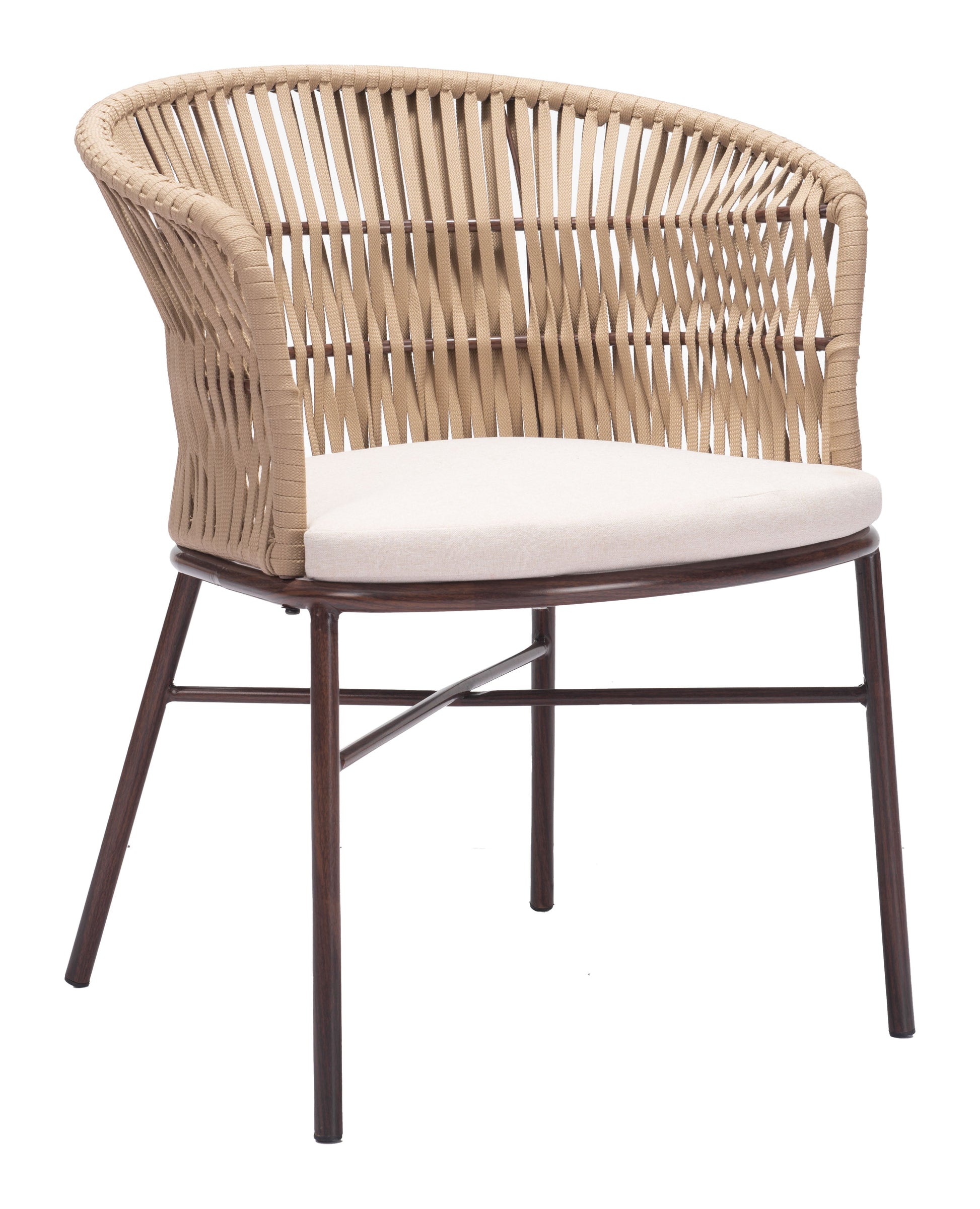 Freycinet Natural Outdoor Dining Chair (Set of 2) - Ornate Home