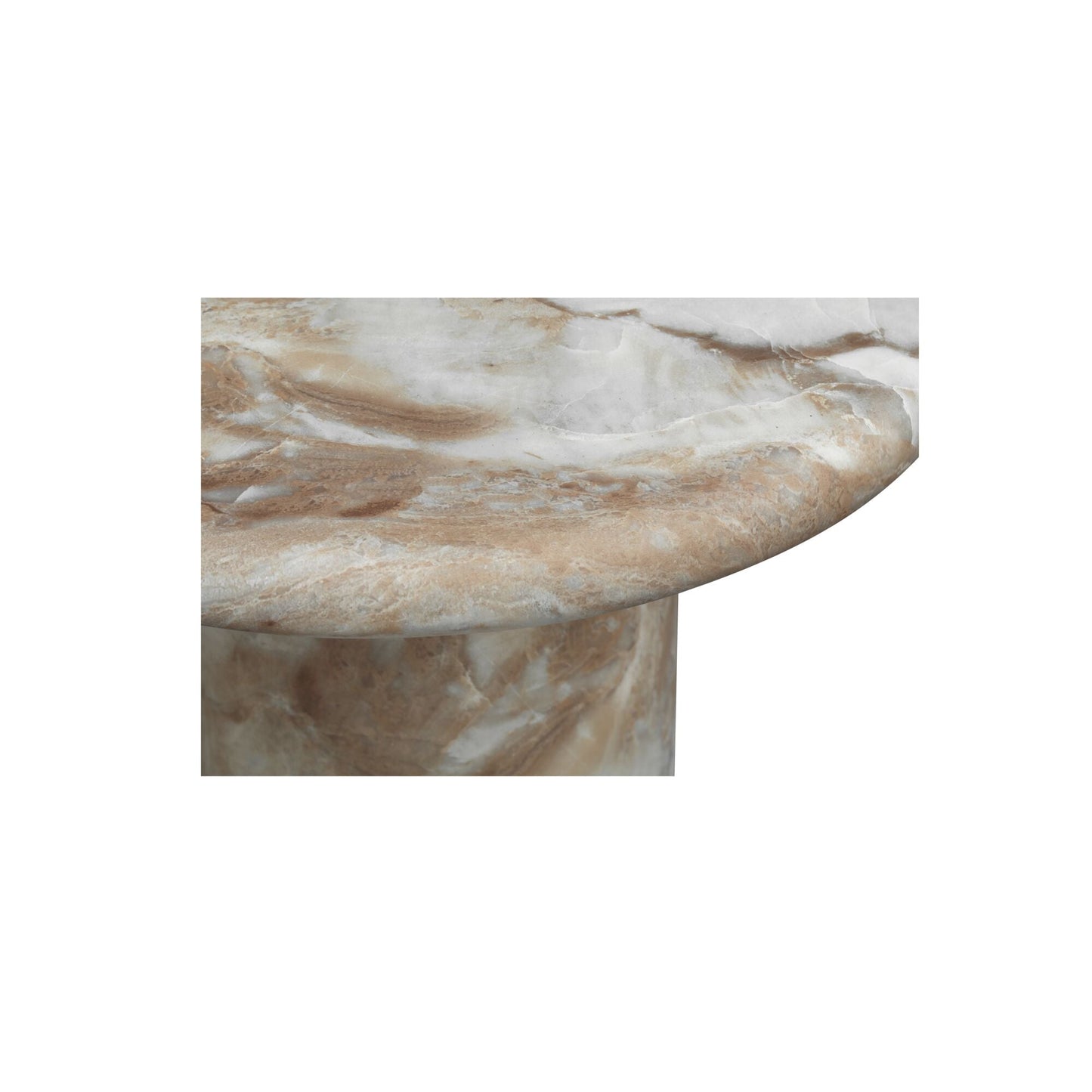 Frida Brown Outdoor Side Table - Ornate Home