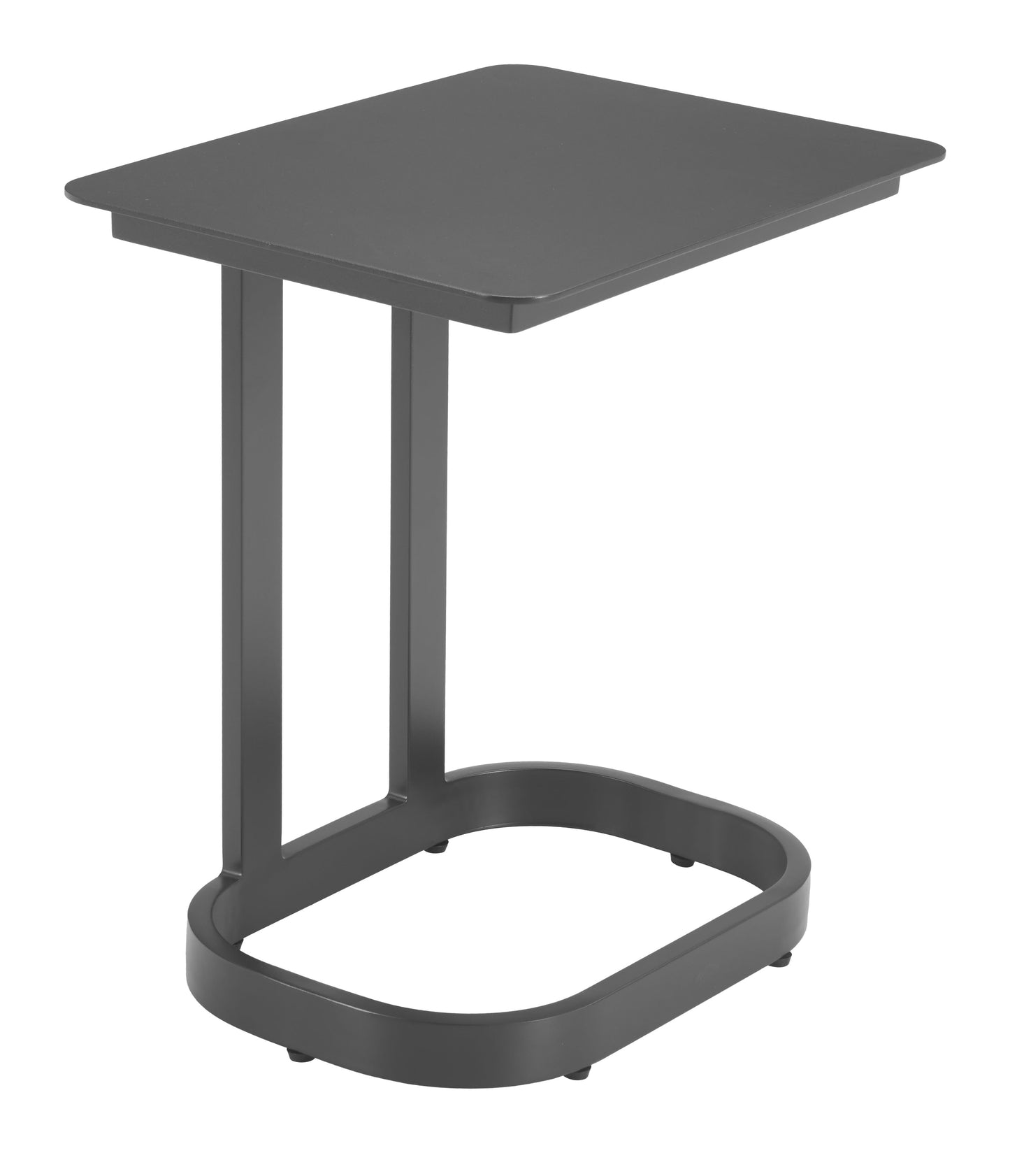 Friss Black Outdoor End Table - Ornate Home