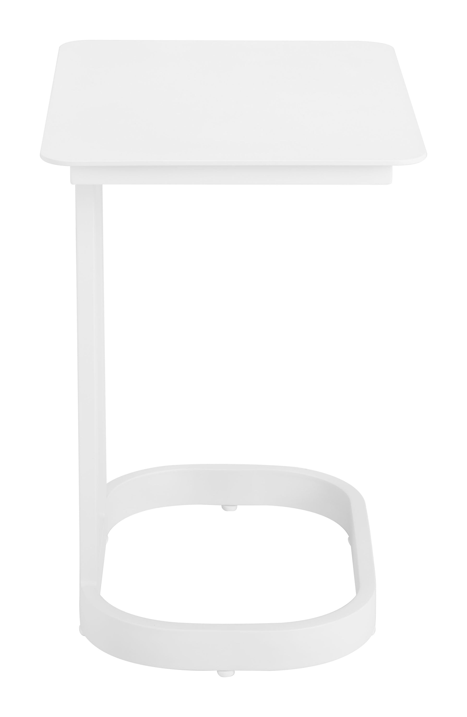 Friss White Outdoor End Table - Ornate Home
