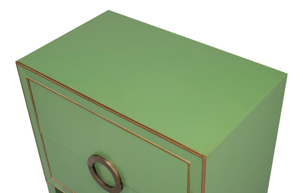 Gabriella Green Nightstand - Ornate Home