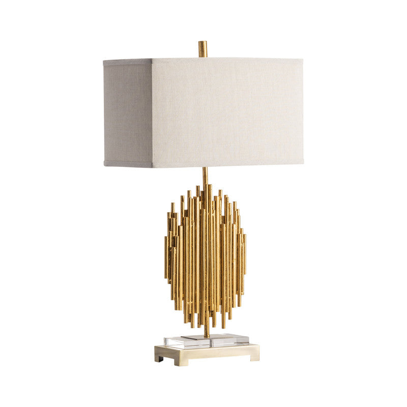 Galveston Gold/Brass Table Lamp - Ornate Home