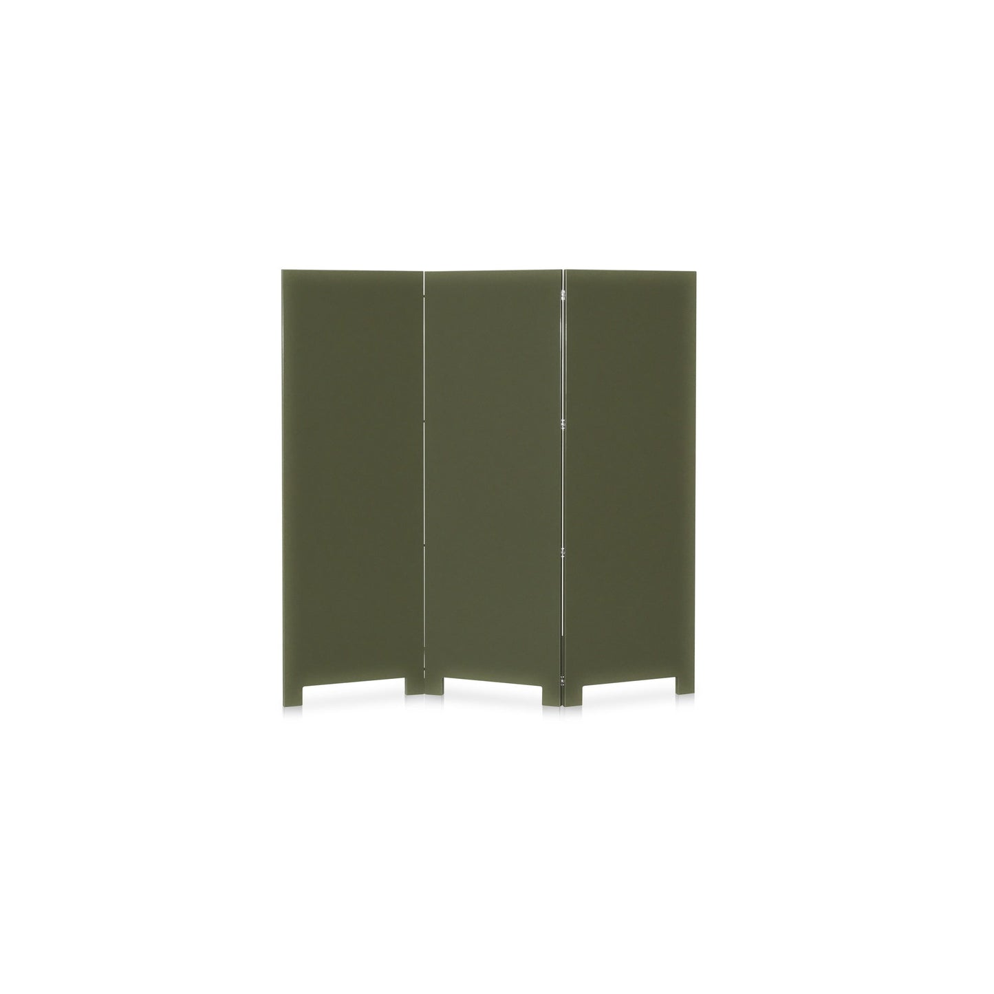 Garbo Deep Olive Lacquer Screen - Ornate Home