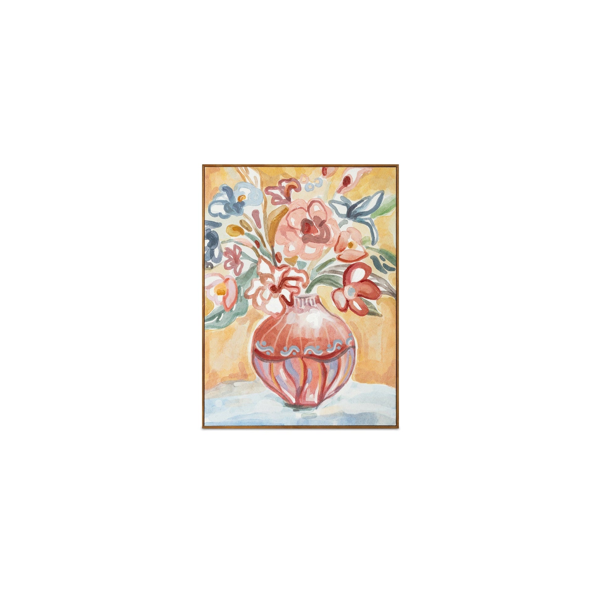 Gardener Multicolor Framed Painting - Ornate Home