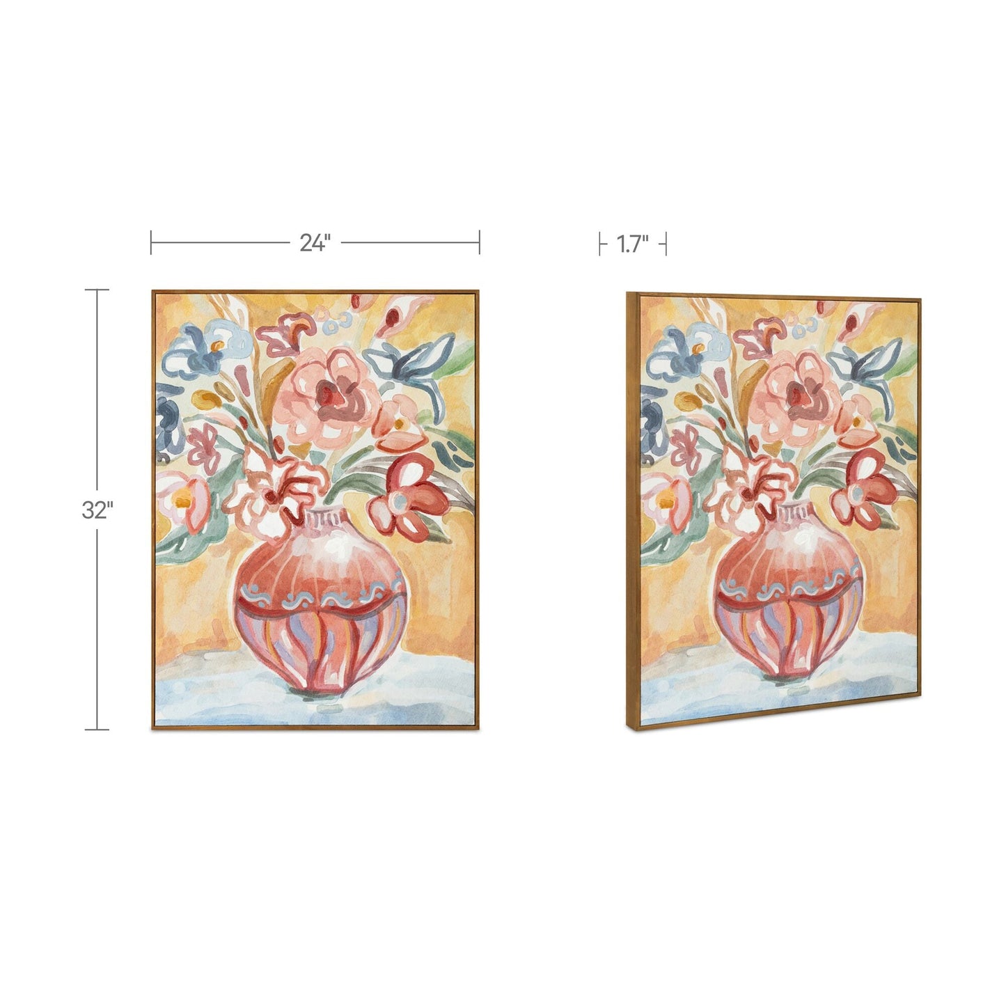Gardener Multicolor Framed Painting - Ornate Home